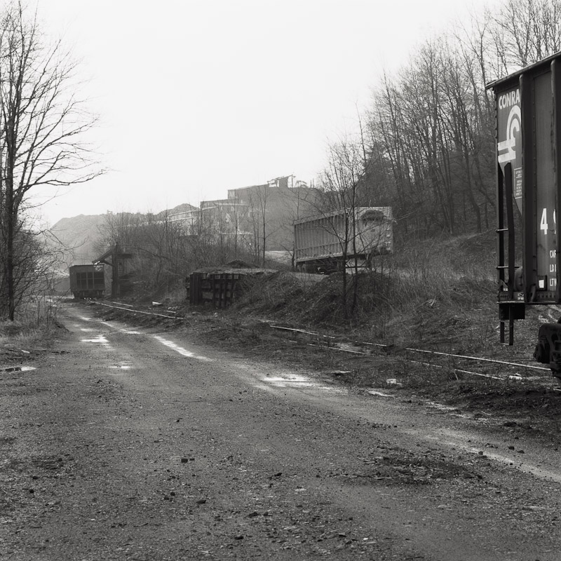  Coal loading rail yard, Schuylkill County, Pennsylvania, 1990 