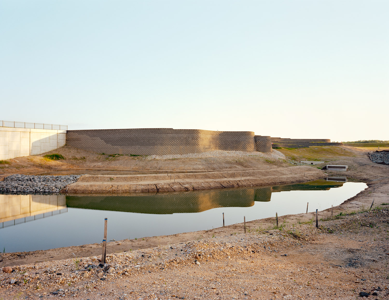  Newly built wall, Greenbelt, Maryland, 2009 