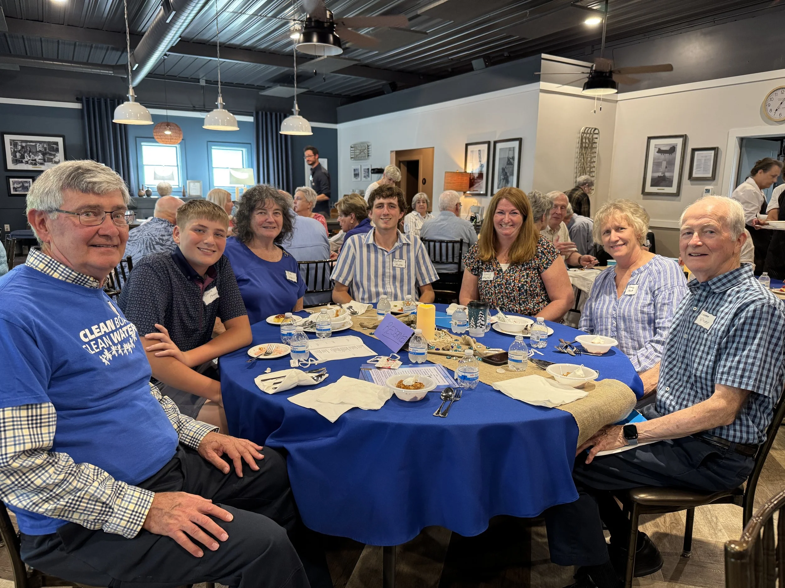 Scholarship Winner. Machers and George Richey.JPG
