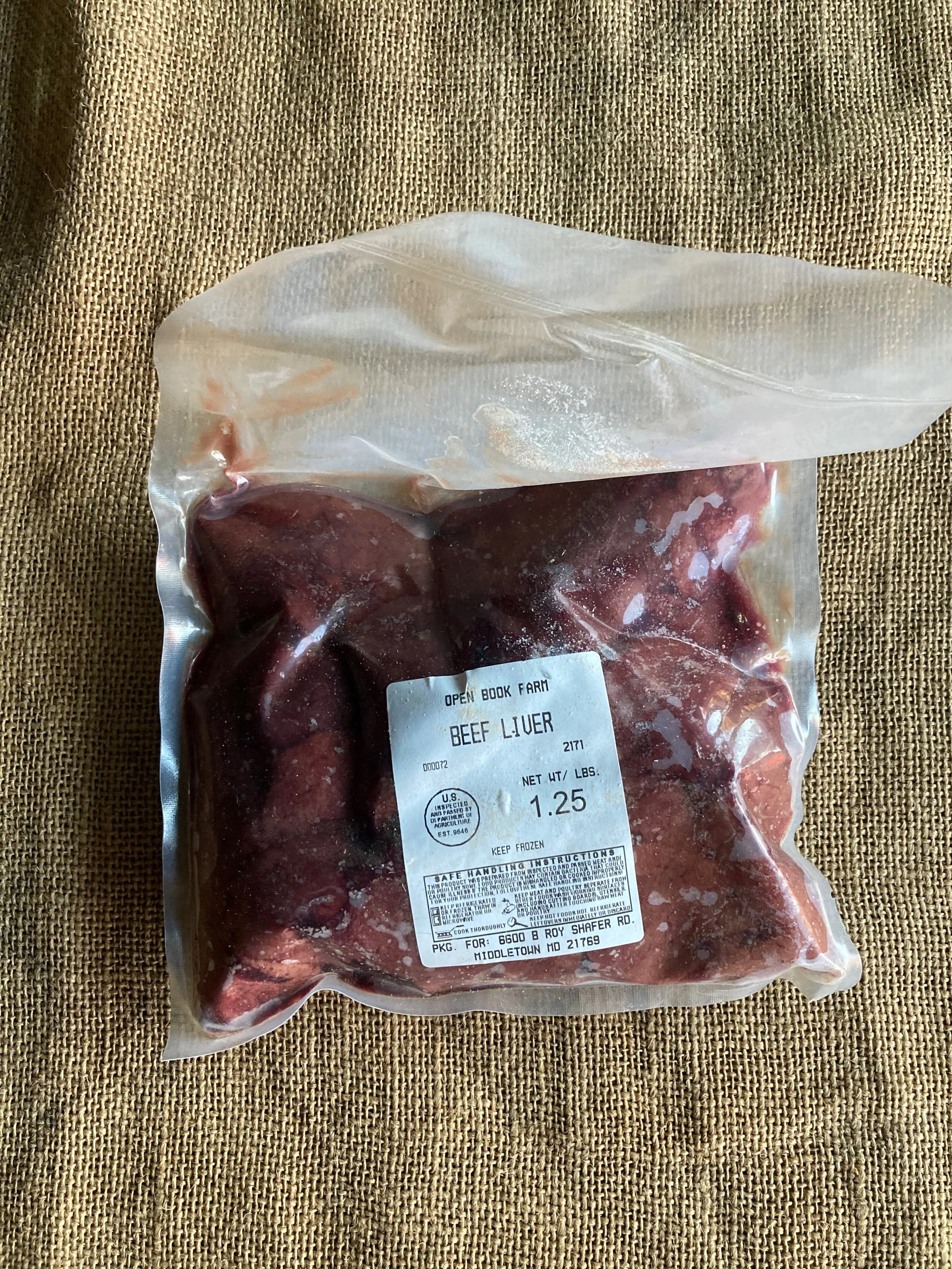 Beef Liver (~1.2 pounds)
