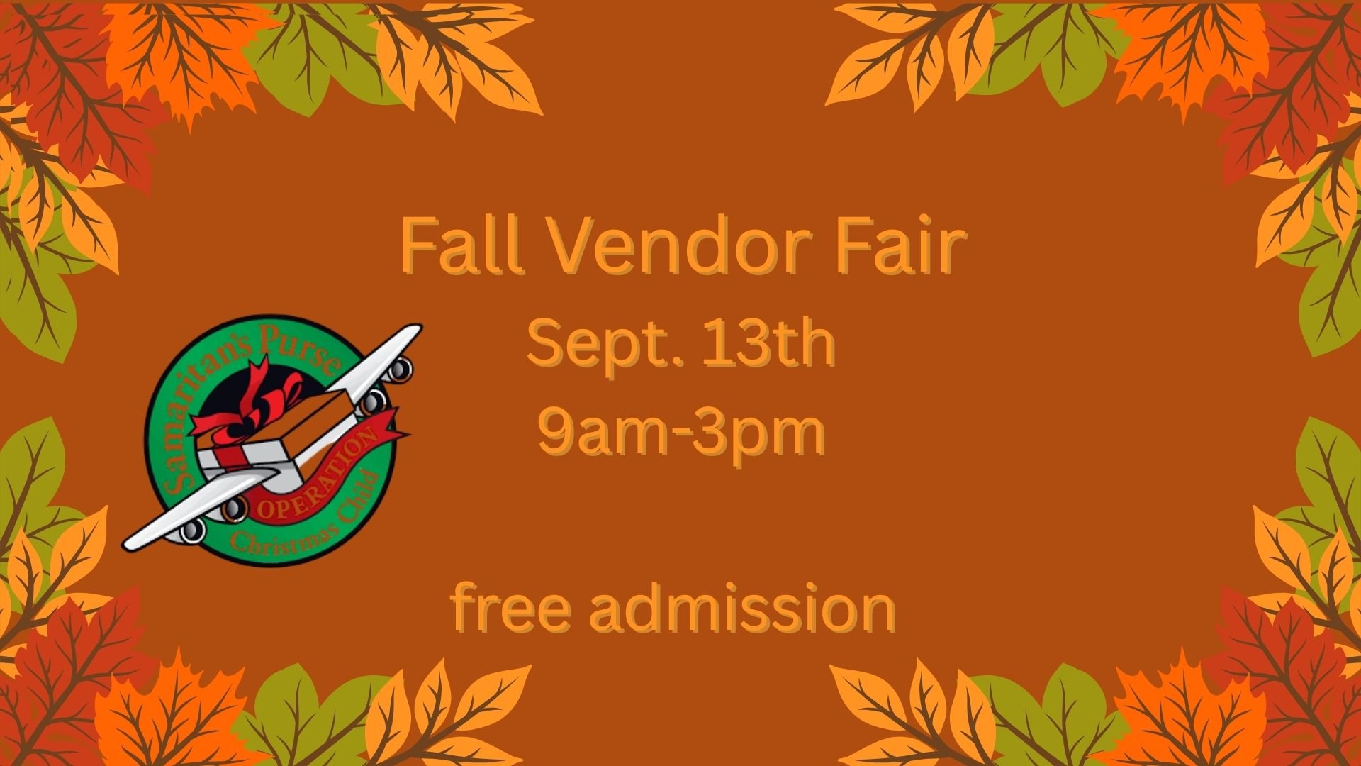Fall Vendor Fair to benefit OCC