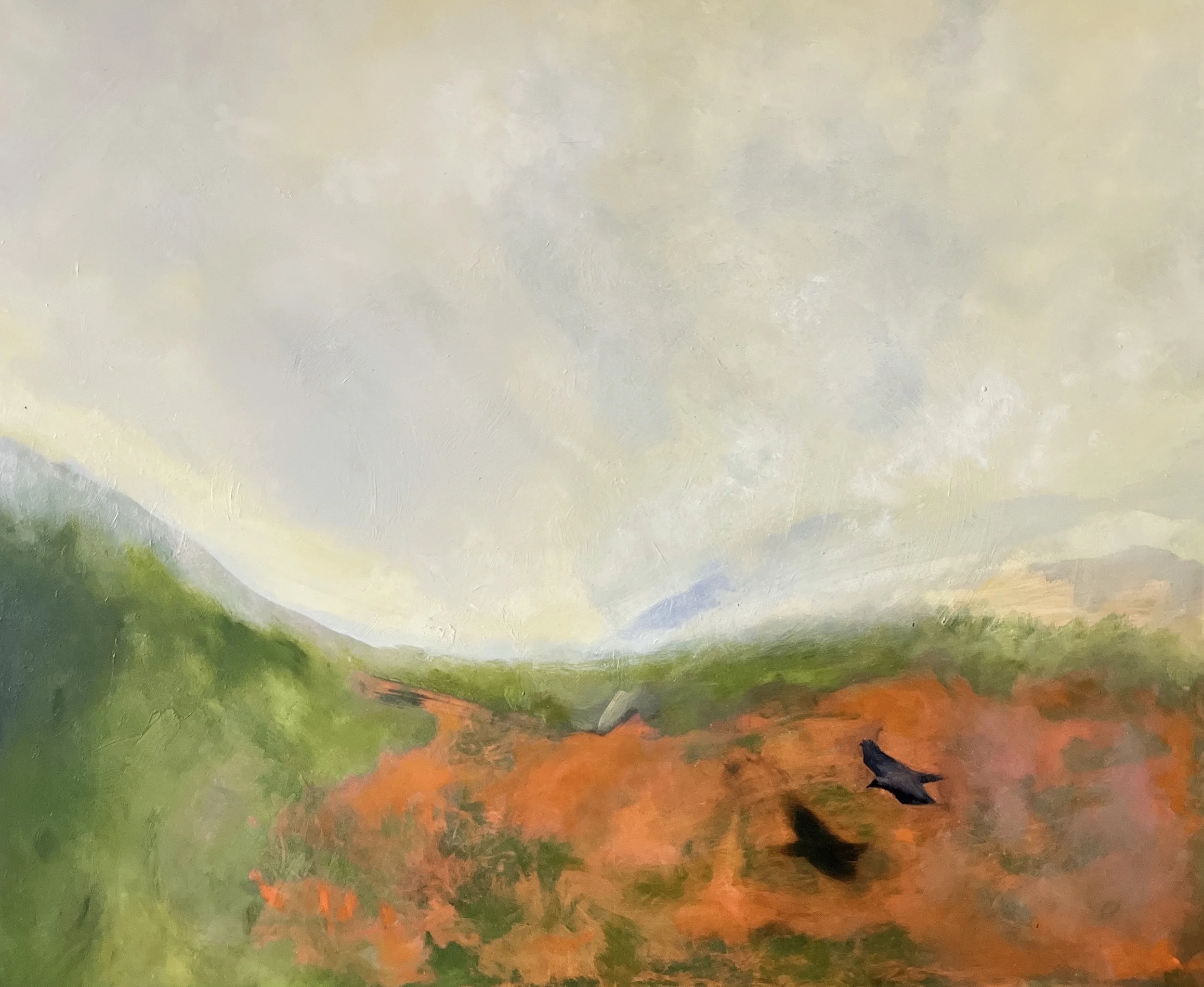 Embers 40x50cms oil on a gesso panel 2025 Diane Magee.jpg