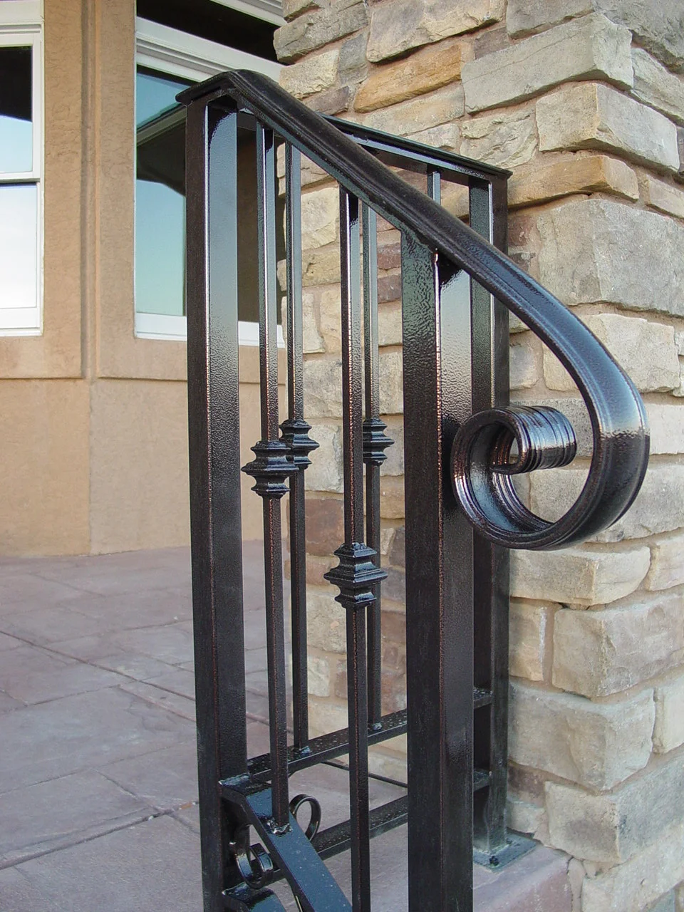 Hand Railing Denny's Hand railing Pueblo, Colorado — Aztec Manufacturing Inc.