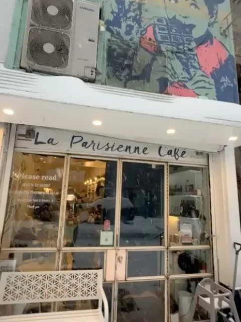 NYC under the snow ❄️
it&rsquo;s cozy inside La Parisienne, fresh pastries and warm coffee ☕️🥐
La Parisienne is open today &mdash; your cozy Parisian escape from the storm.