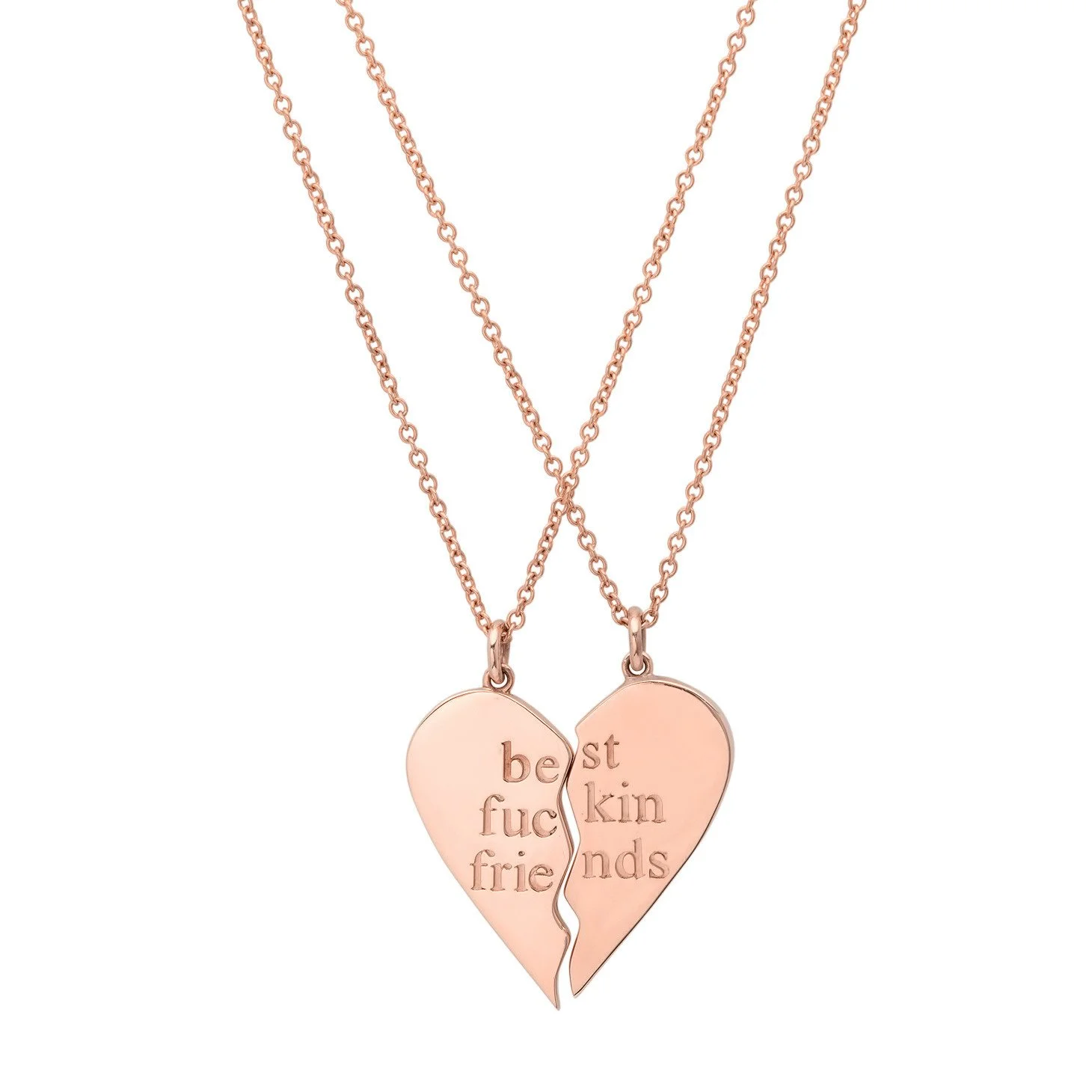 Best Fuckin Friends (2 Piece) Heart 