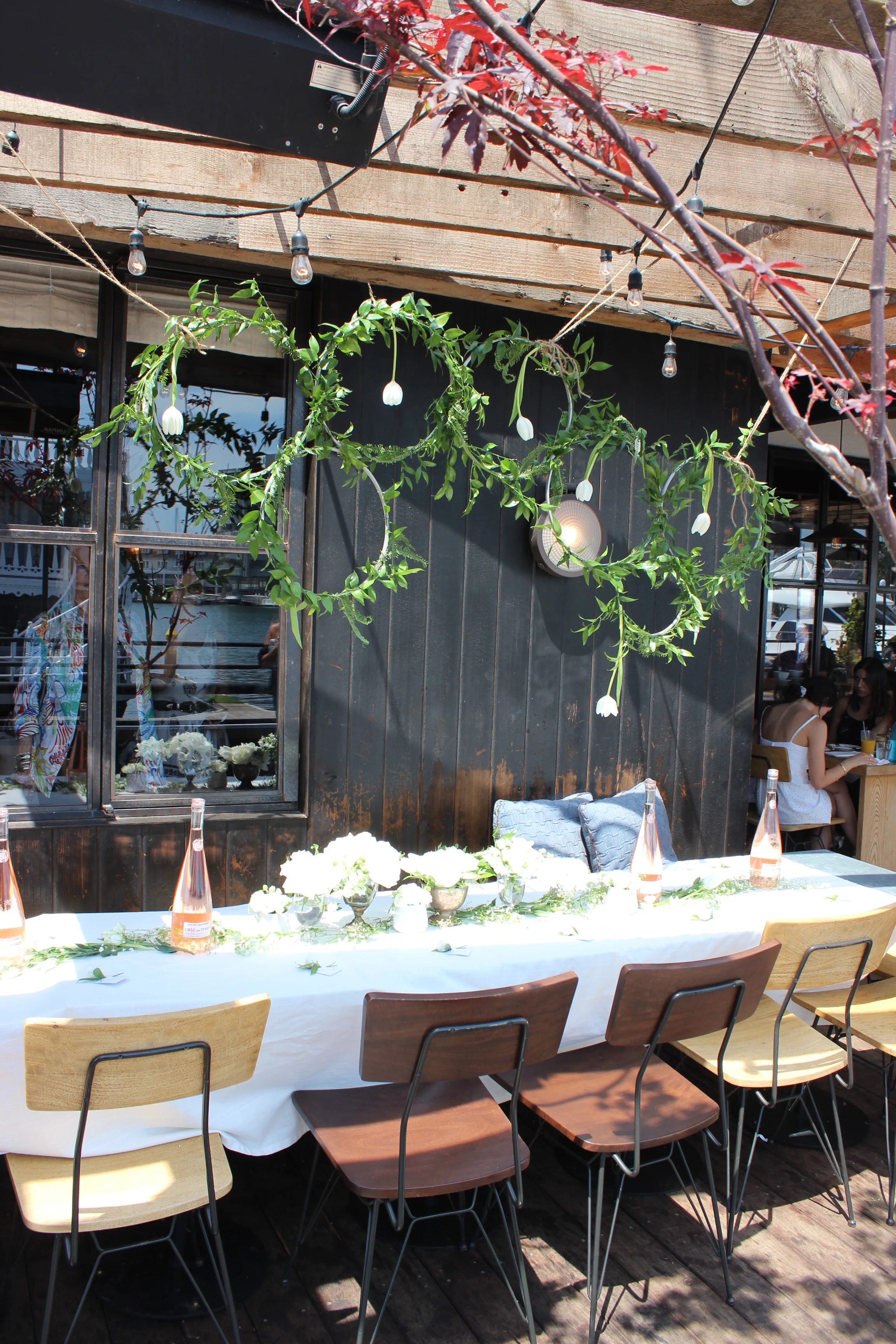A Bridal Brunch in Newport Beach: Roses and Rosé at Zinqué