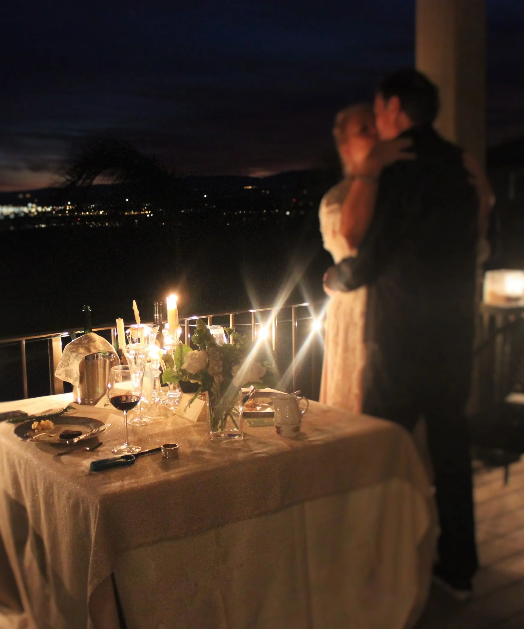 Date Night: Al Fresco Dinner At Home for Valentine's Day
