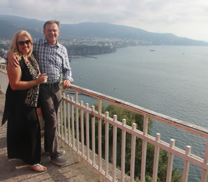 Scott and Heather arriving in Amalfi Coast.jpg