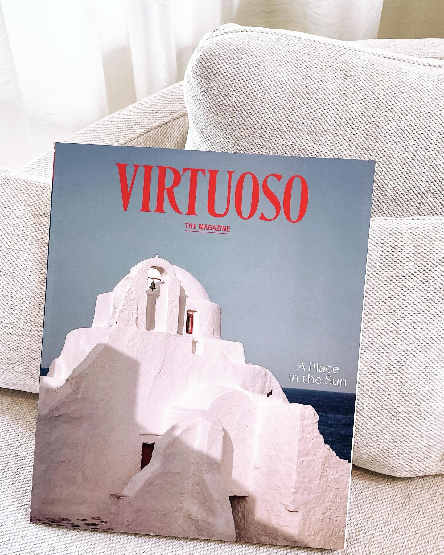 Hot off the press! 🔥VIRTUOSO - The magazine - featuring one of our favorite destinations!  DM us to learn more @curatedtravel #virtuosomagazine #virtuosos #luxurytravel #luxurytraveladvisor