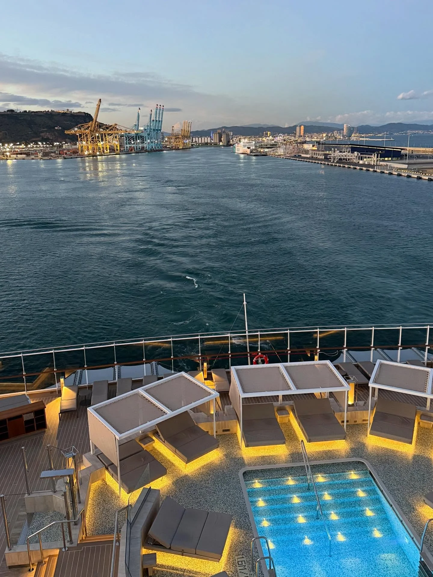 How can I describe the magic that is an Explora Journey? ✨ It&rsquo;s all about the thoughtful &amp; luxurious Italian design, the top notch service and fabulous cuisine, late night stays in port and exquisite experiences on this smaller sized ship (