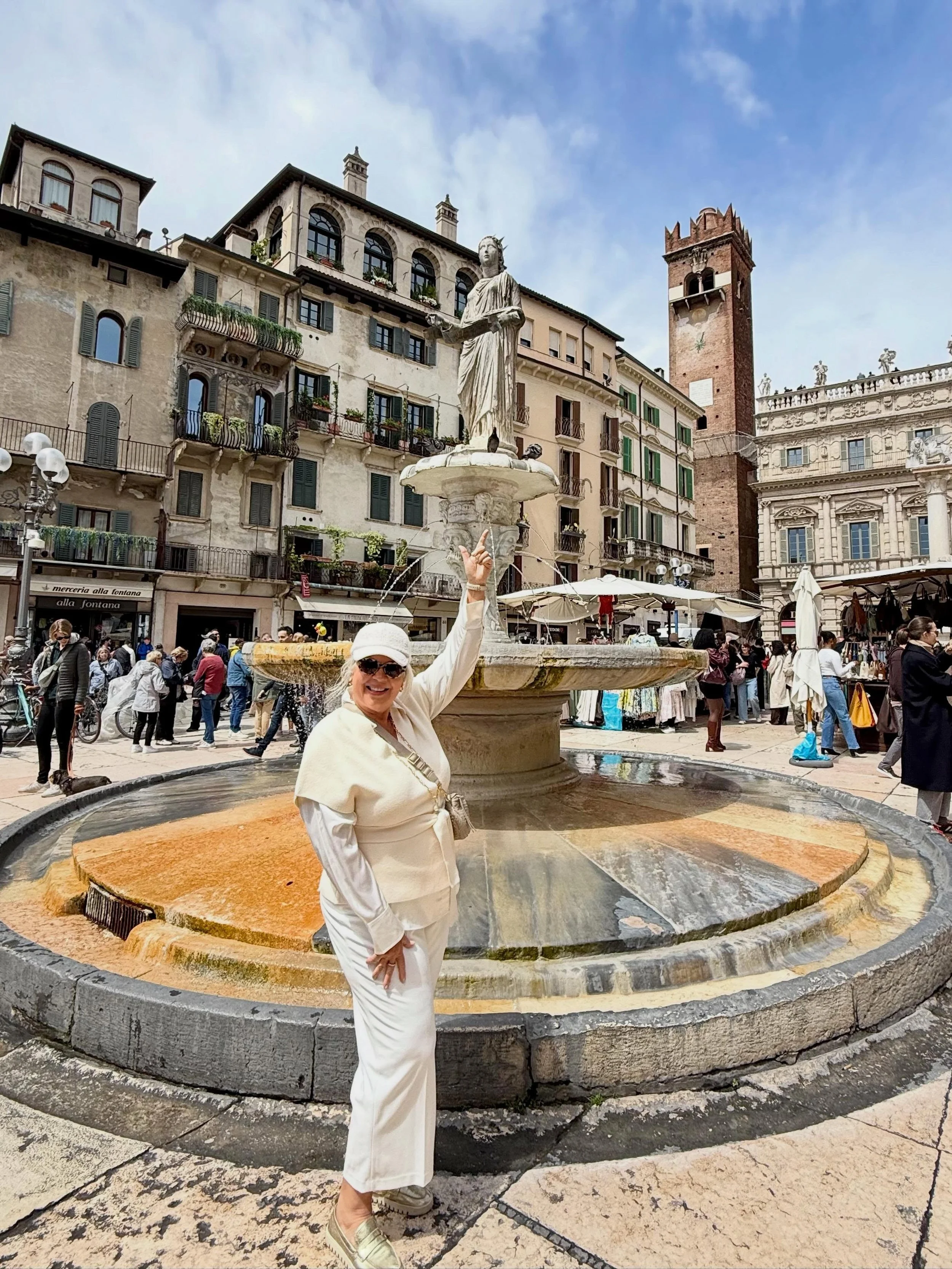 Three days of slow beauty in Verona &mdash; mornings at Vista Palazzo with sunlight spilling over marble terraces, cappuccinos served like art, and streets that whisper history. I wandered from the Arena&rsquo;s ancient arches to flower‑draped boutiq