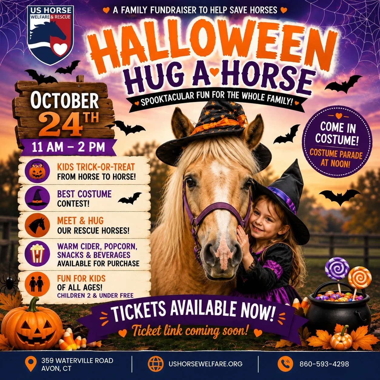 Halloween Hug-a-Horse