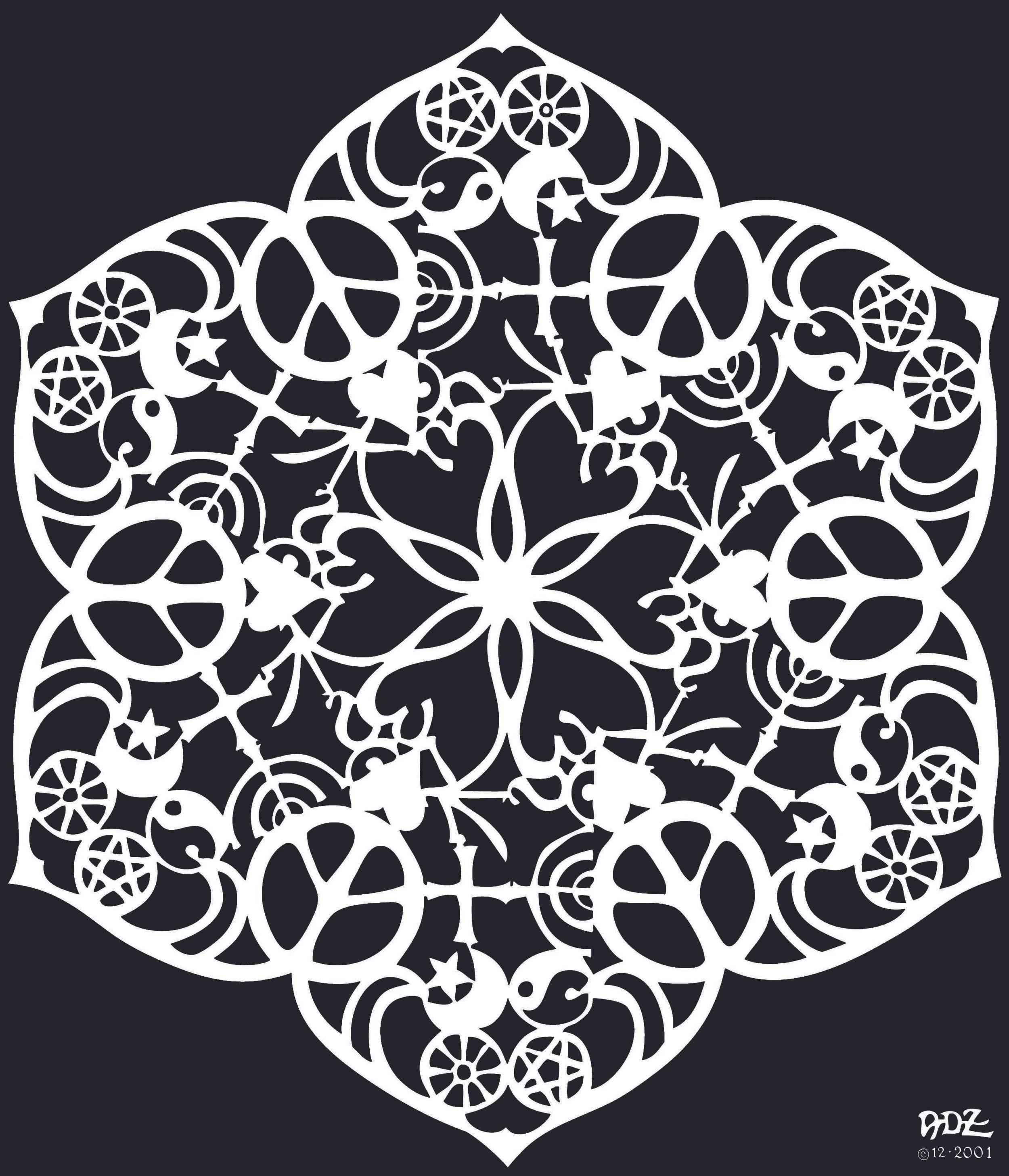 Religious Peace Mandala