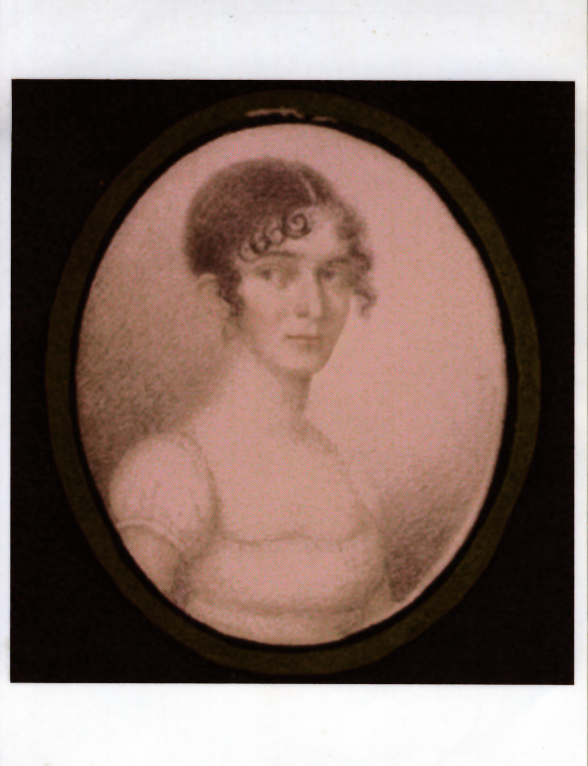 Drawing of Margaret Mantz Hauer