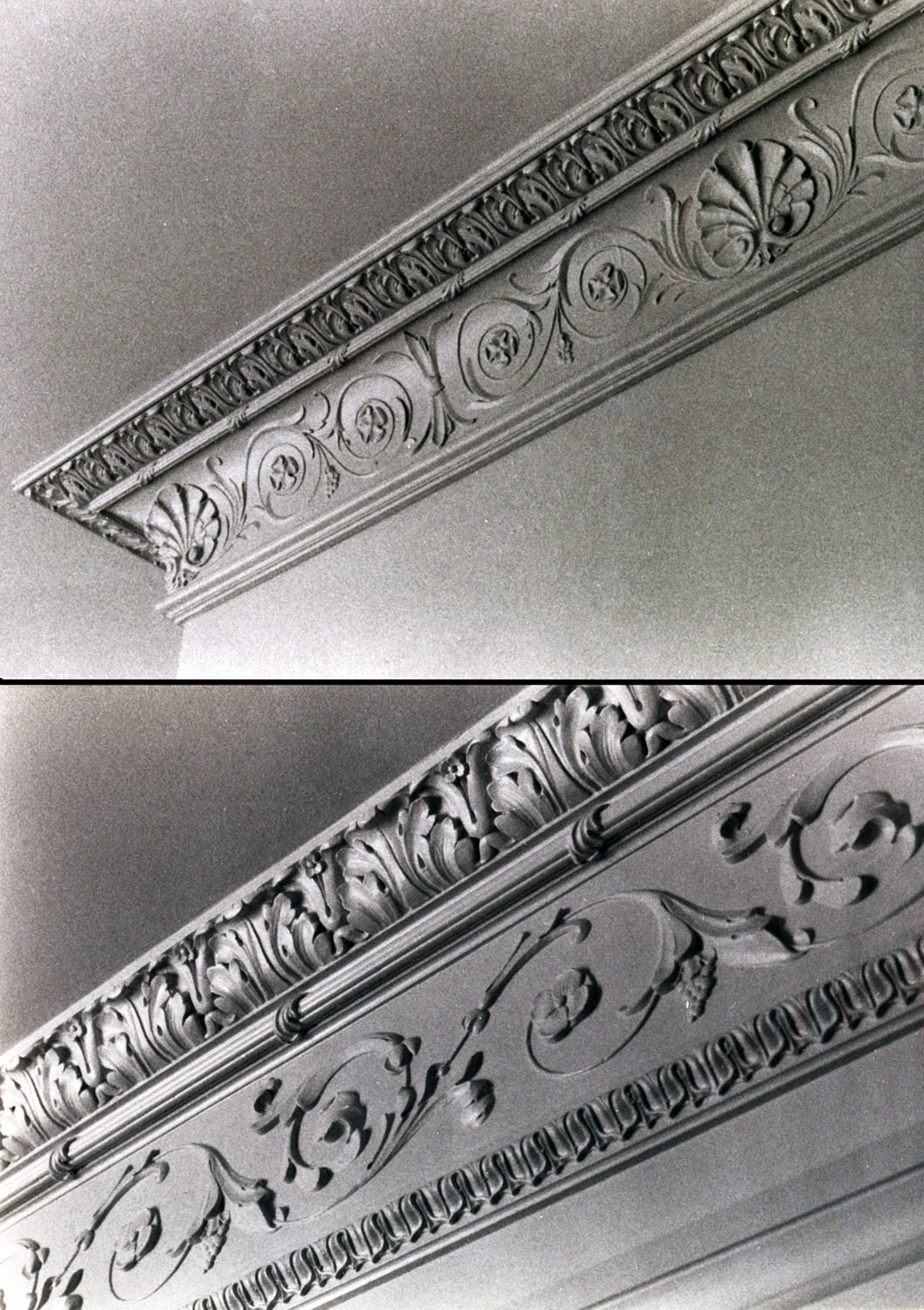 Two Crown Mouldings