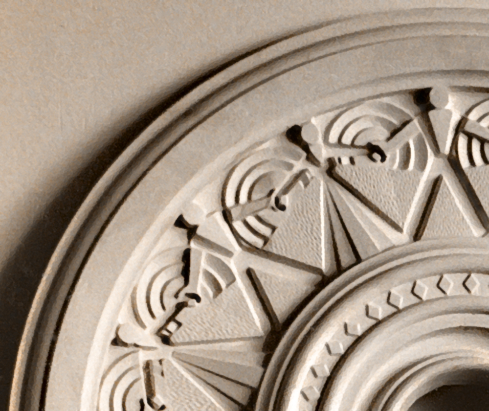 Art Deco Rosette detail