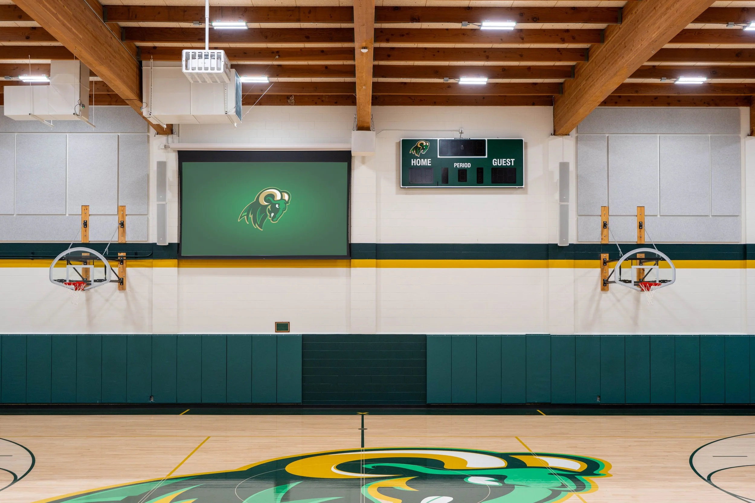 All Saints School Gym Audio Video Renovation