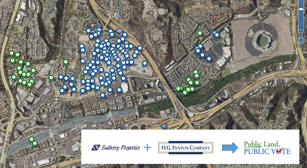 H.G. Fenton and Sudberry Properties holdings in Mission Valley