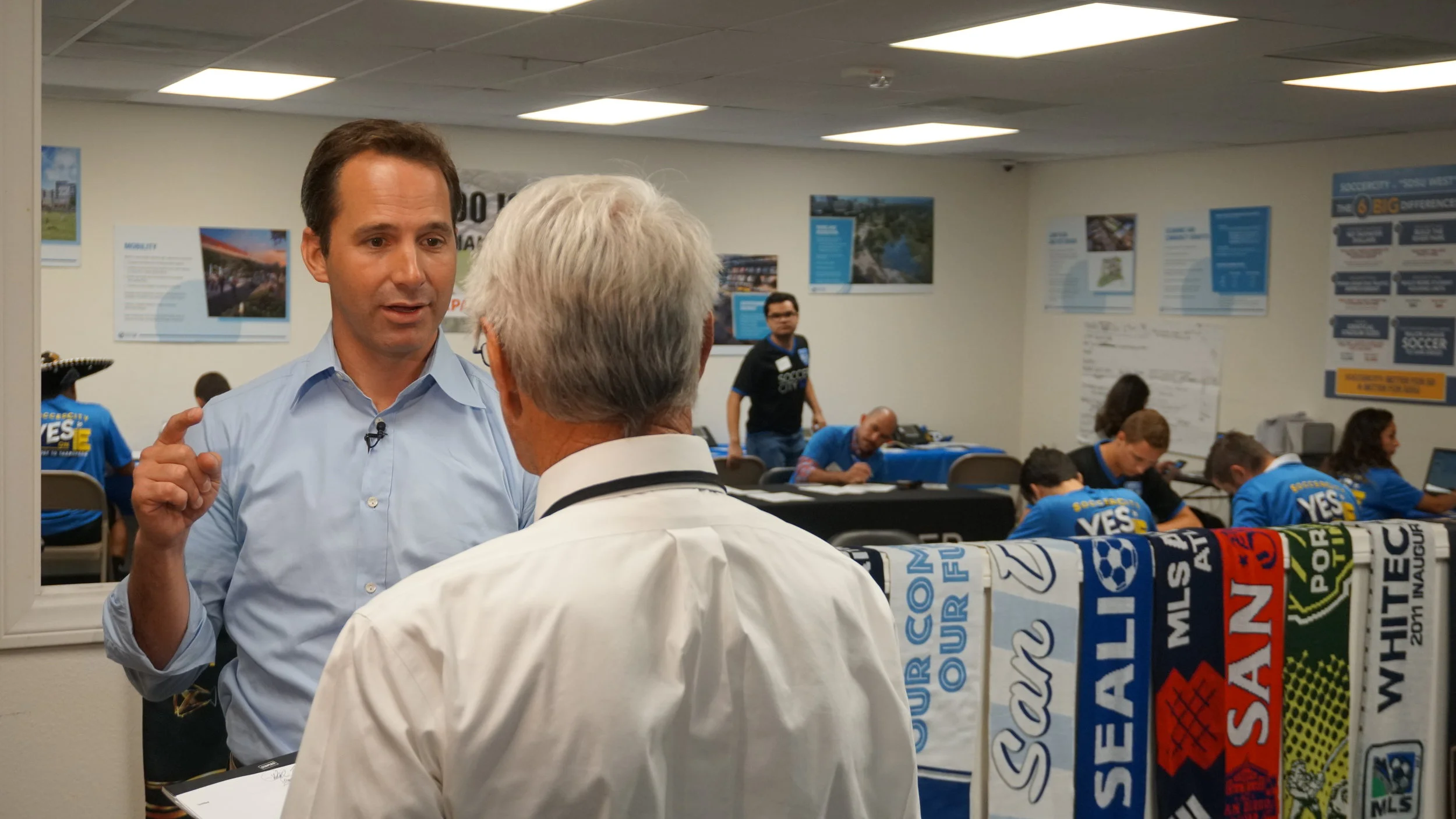 SoccerCity's Campaign Headquarters Are Officially Open