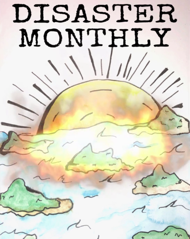 Disaster Monthly is now available for viewing on The Arts Academy YouTube channel.