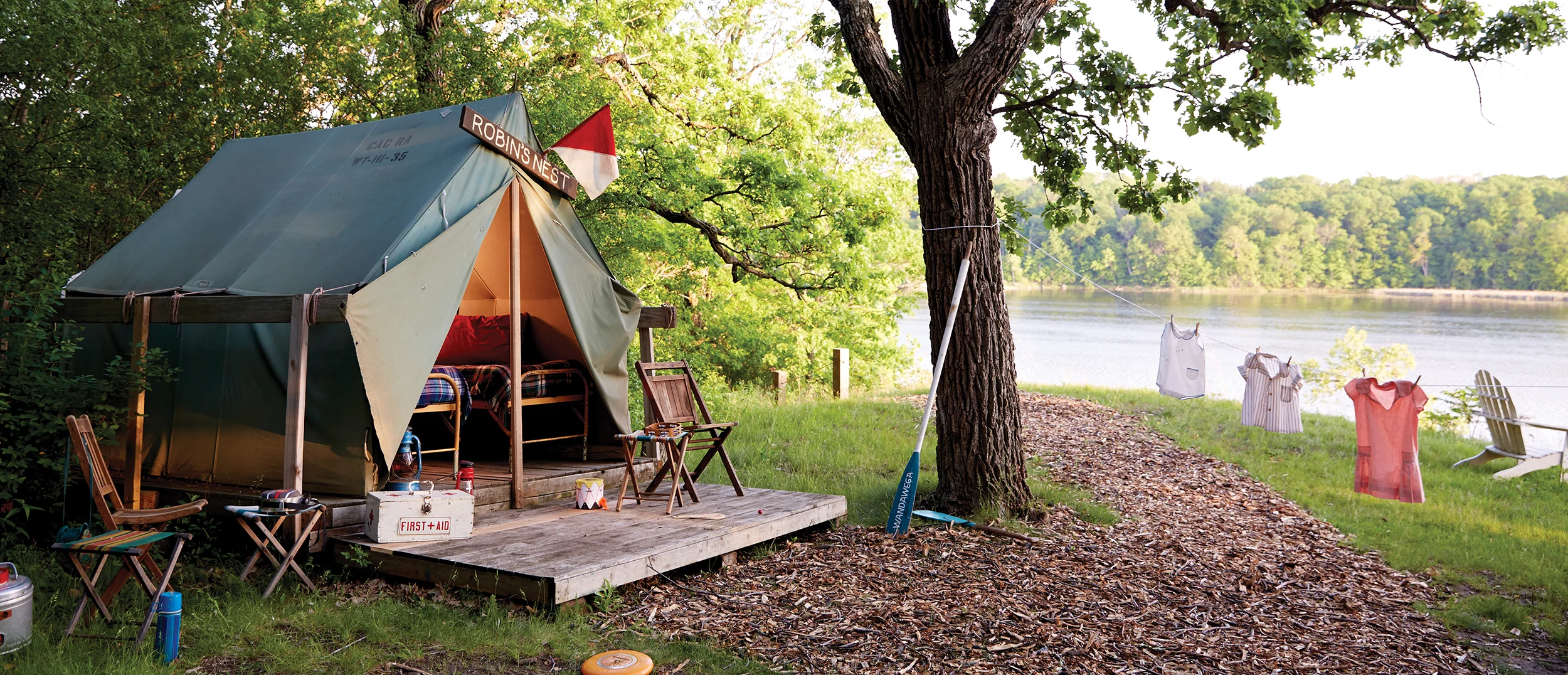 The Land of Nod Camp Wandawega Photographer: Dane Tashima
