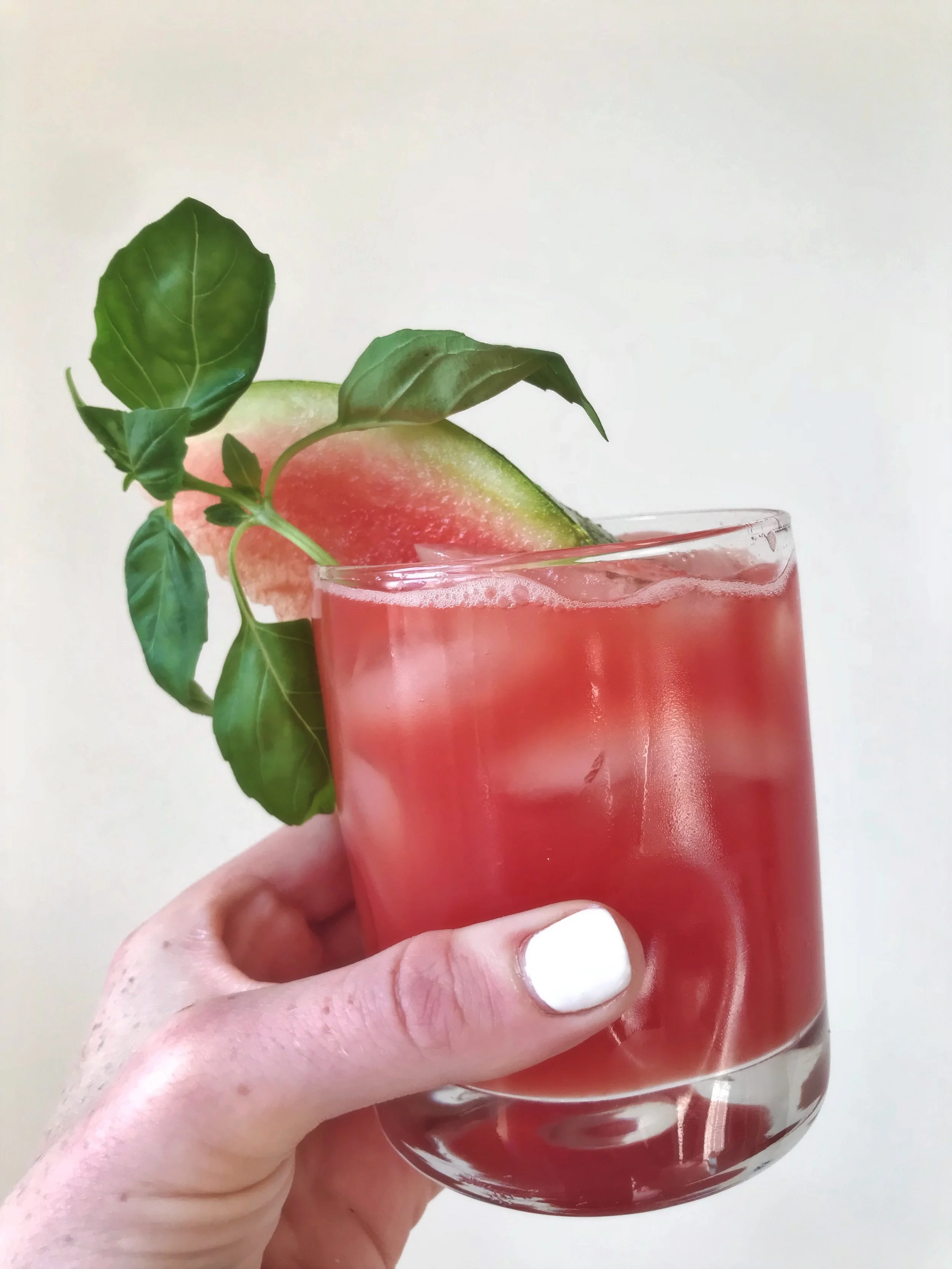 Watermelon Basil Margarita