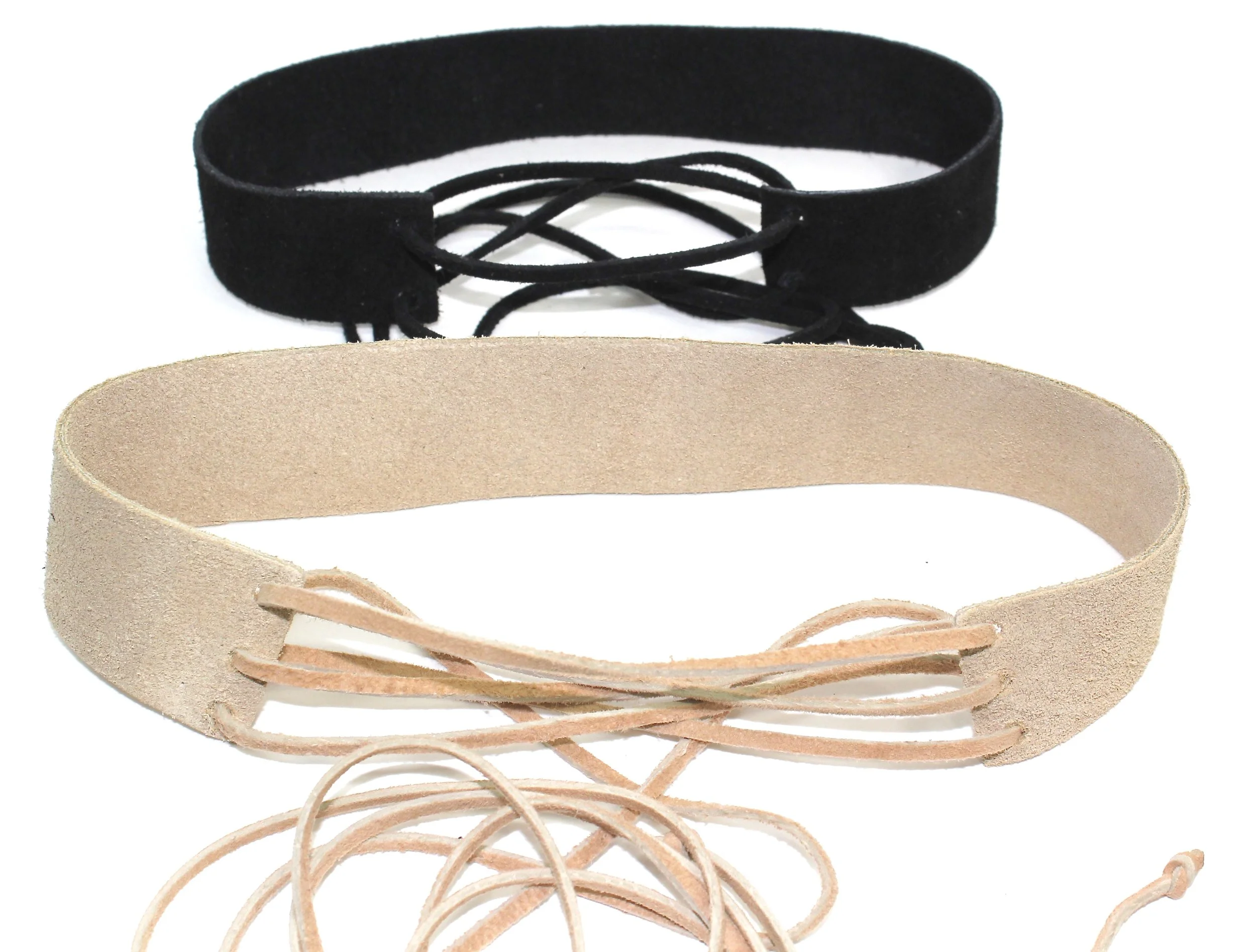 Suede Lace Up Choker
