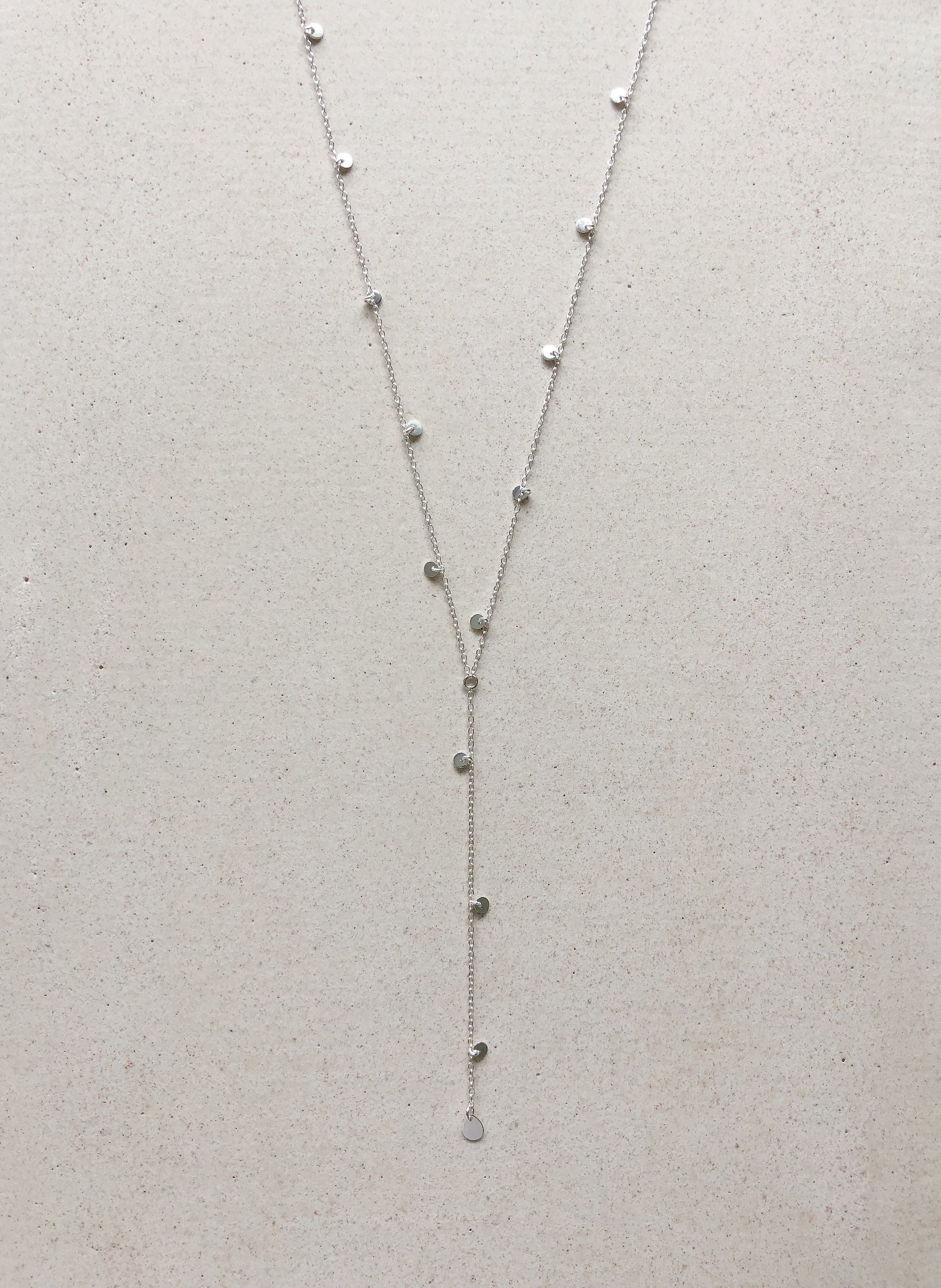 Multi Mini Coin Lariat