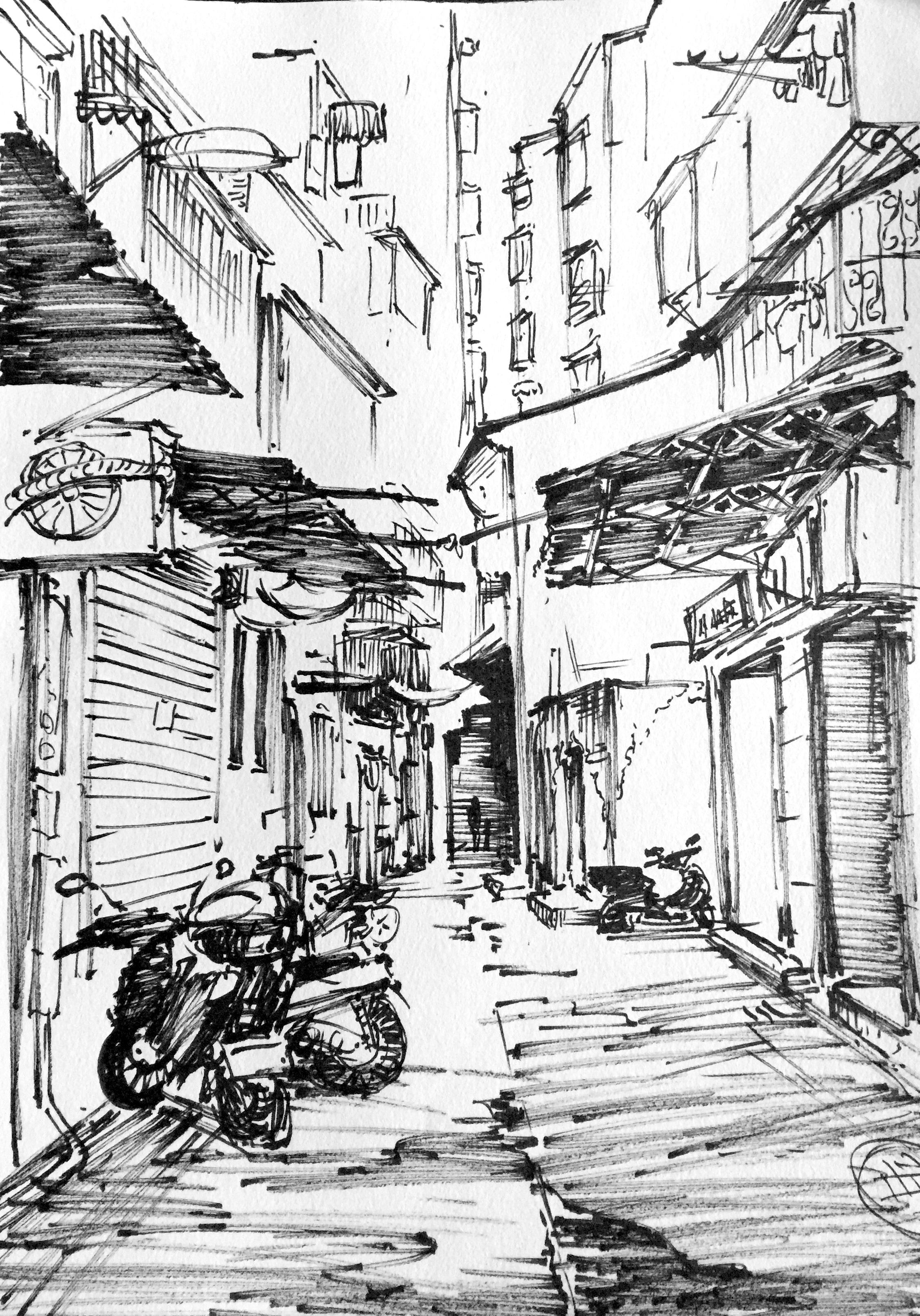 an alley in Macao 1