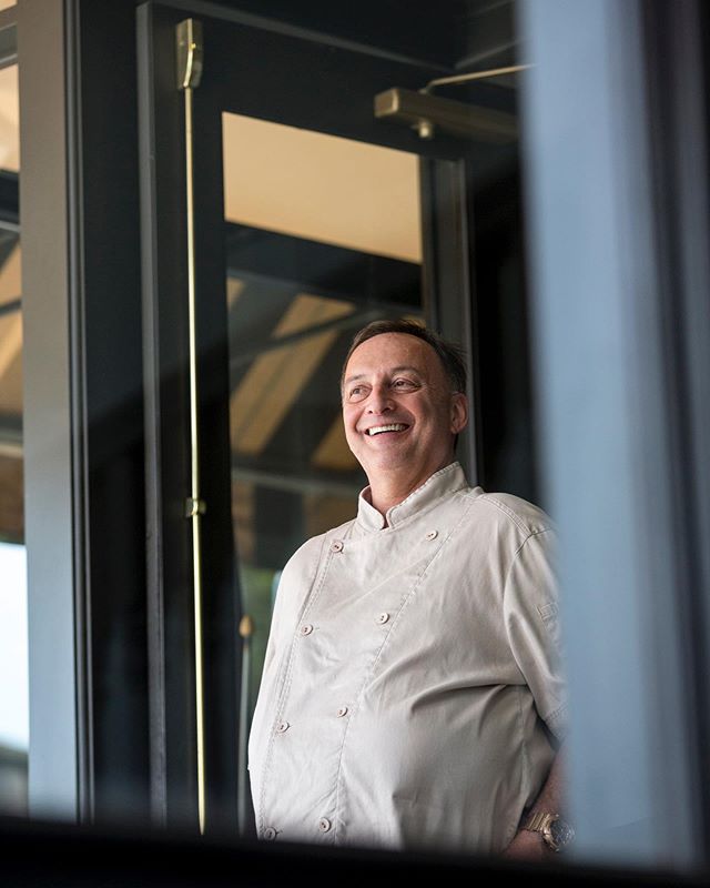 Here&rsquo;s the longtime Head Chef of @hardwaregrill_yeg, Larry Stewart. Great guy, awesome chef.
Hardware Grill was a fixture in Edmonton for over 20 years, but they closed their doors in September.
.⁣
.⁣
.⁣
.⁣
#yegpeople #yegportrait #portraiture 