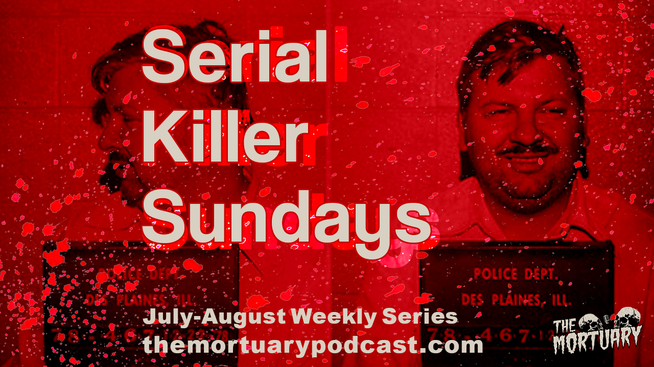 John Wayne Gacy mugshot Serial Killer Sundays podcast