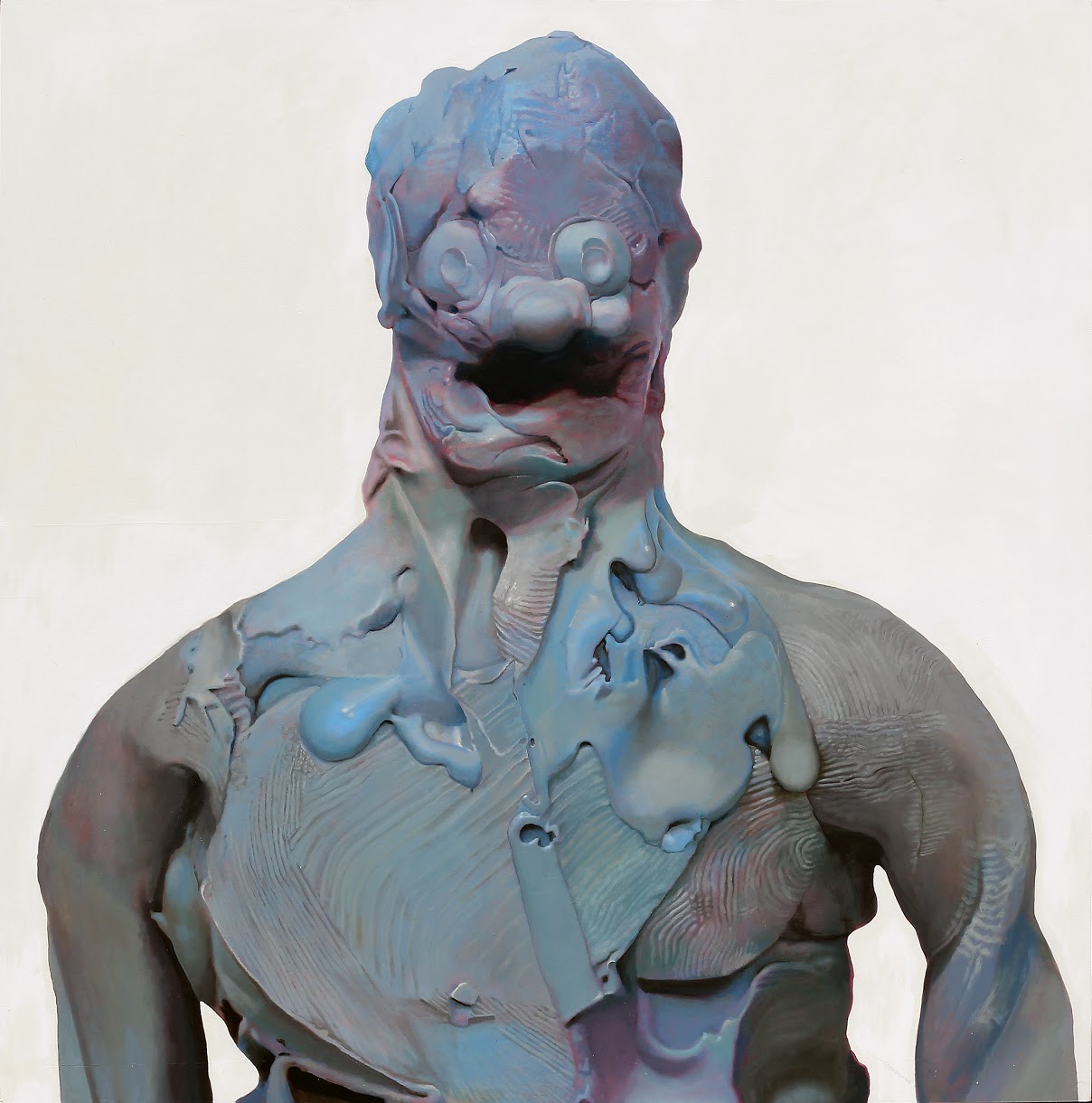 Clown Guy, 2015 Oil on board 48 x 48 in
