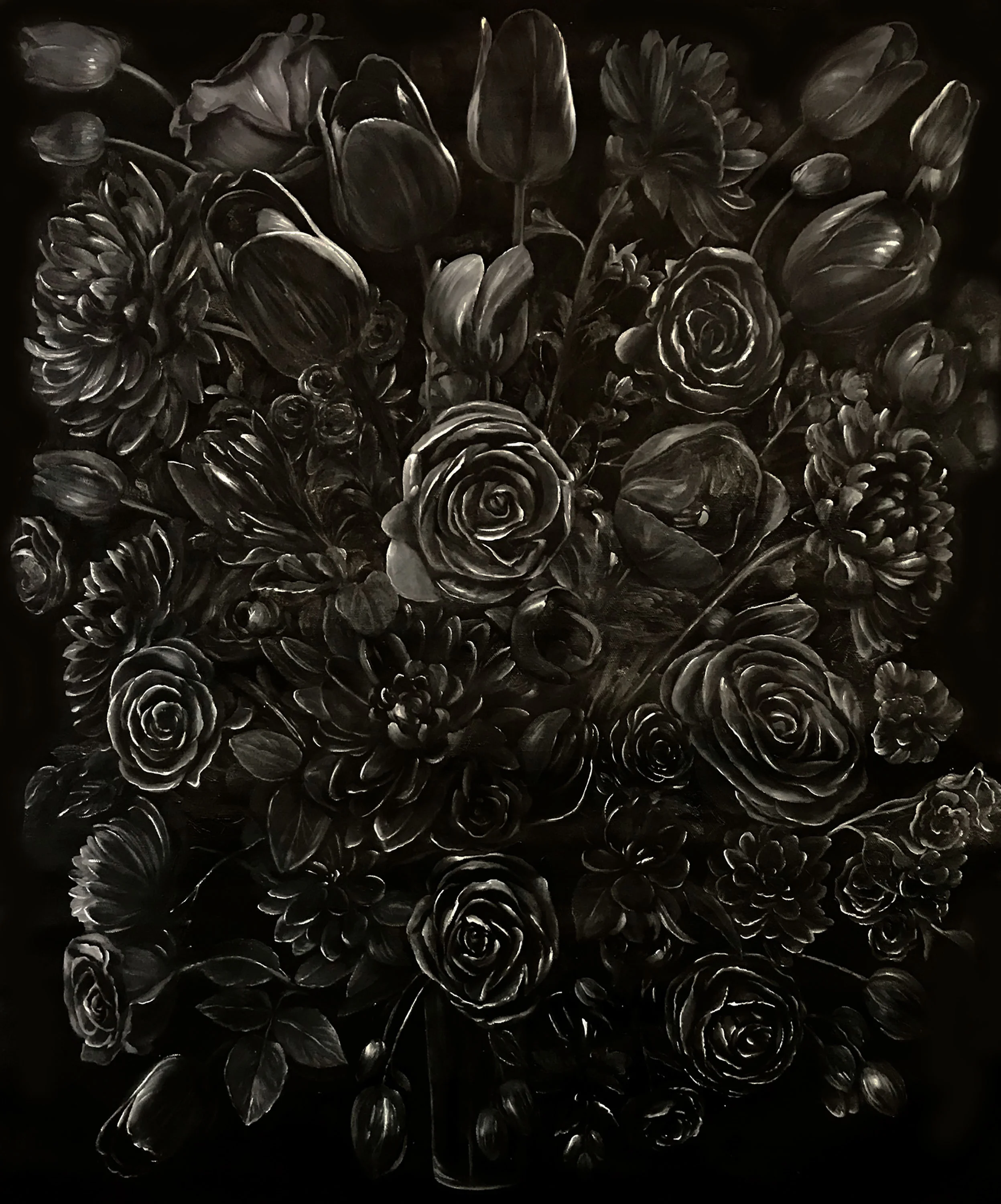 Juicy Oil on linen 34 x 30 in $15,000