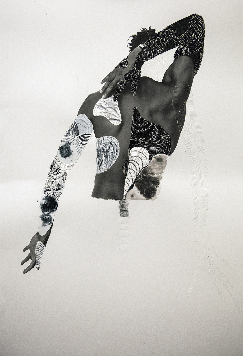 Flex II Hand sculpted paper photo print 40 x 26 in