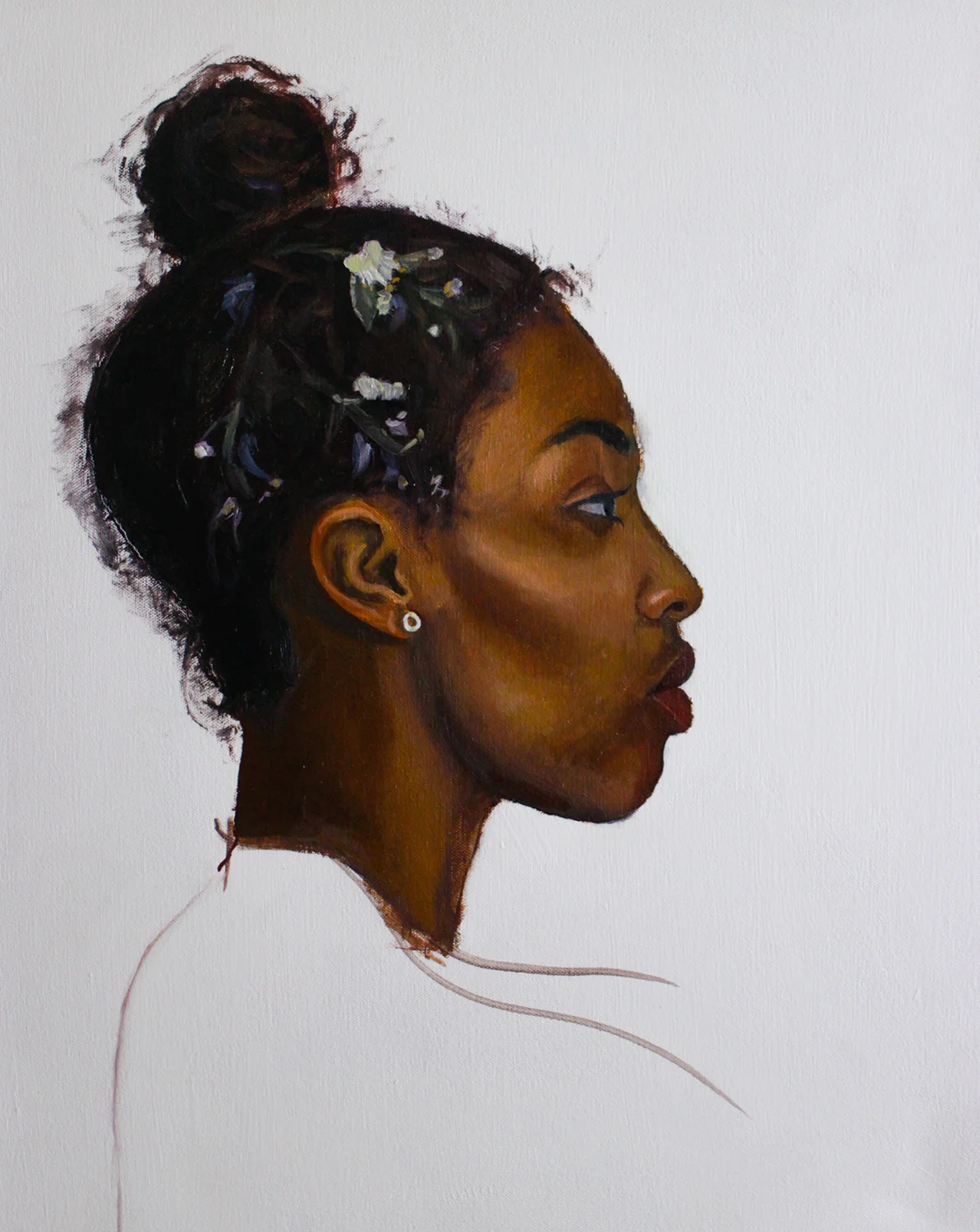 Shawnee Oil on canvas 16 x 20 in