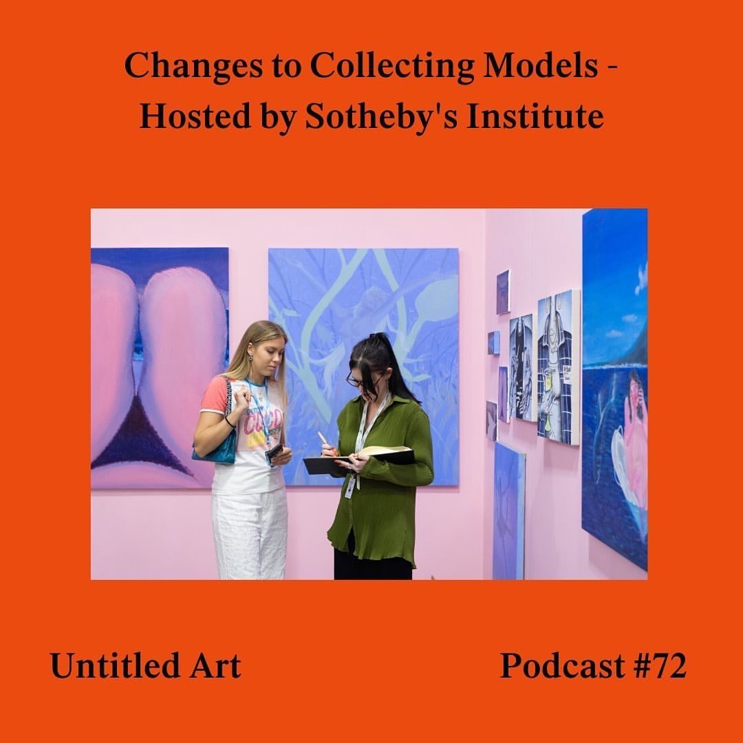 RP&bull; @untitledartfairs 🎤 More from the #Untitled2023 Podcast vault! Revisit this conversation between @aleighuribe of @latchkey_gallery and @iliyafridman founder of @fridmangallery and learn about about what new models have emerged in the past f