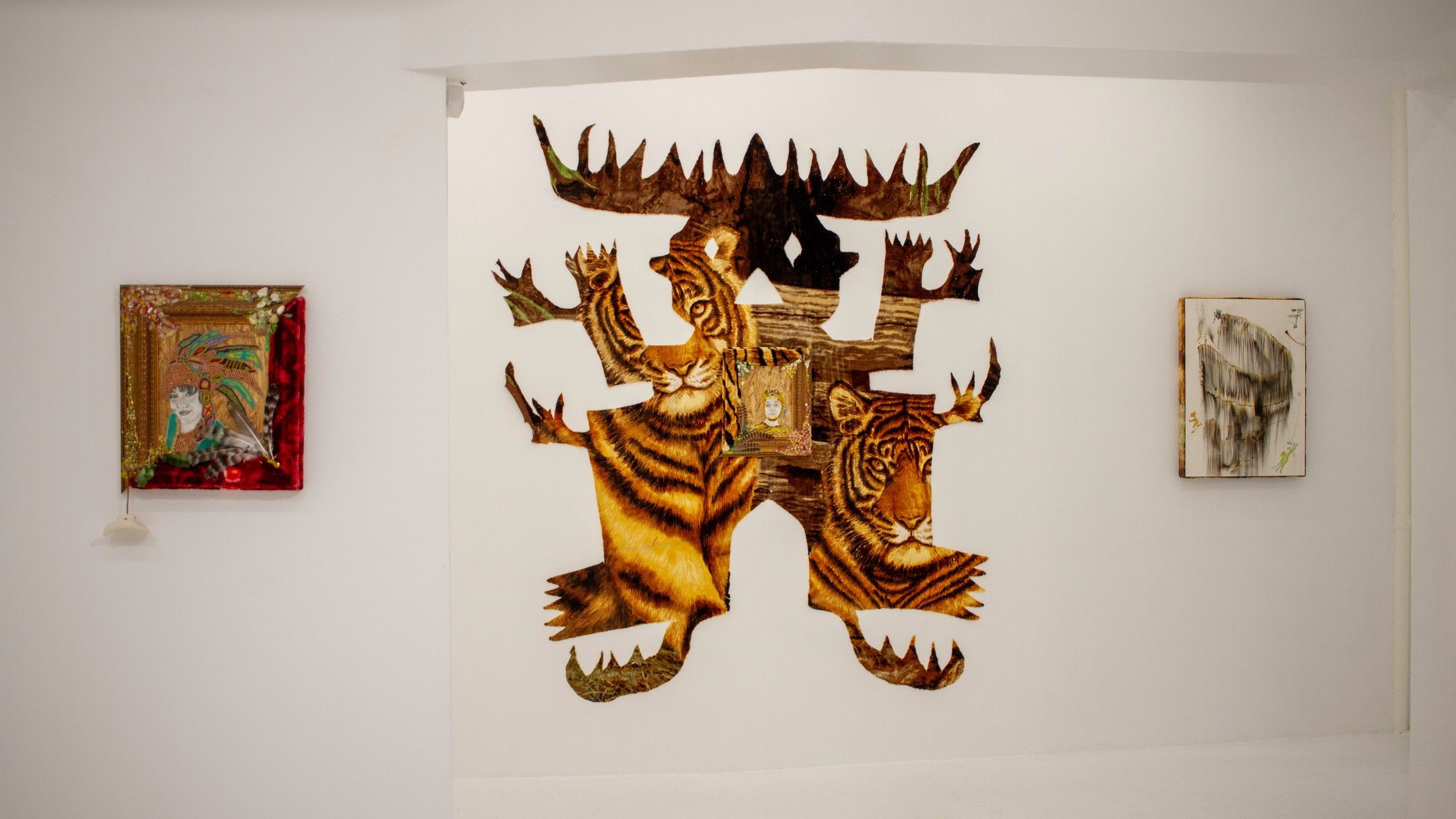 NOW ON VIEW: Luis Sahagun, La Magia del Pueblo through June 9 As a practitioner of Curanderismo, a healing practice found in the indigenous cultures of Mexico, Sahagun transforms the gallery to a spiritual experience. This inclusion functions as a he