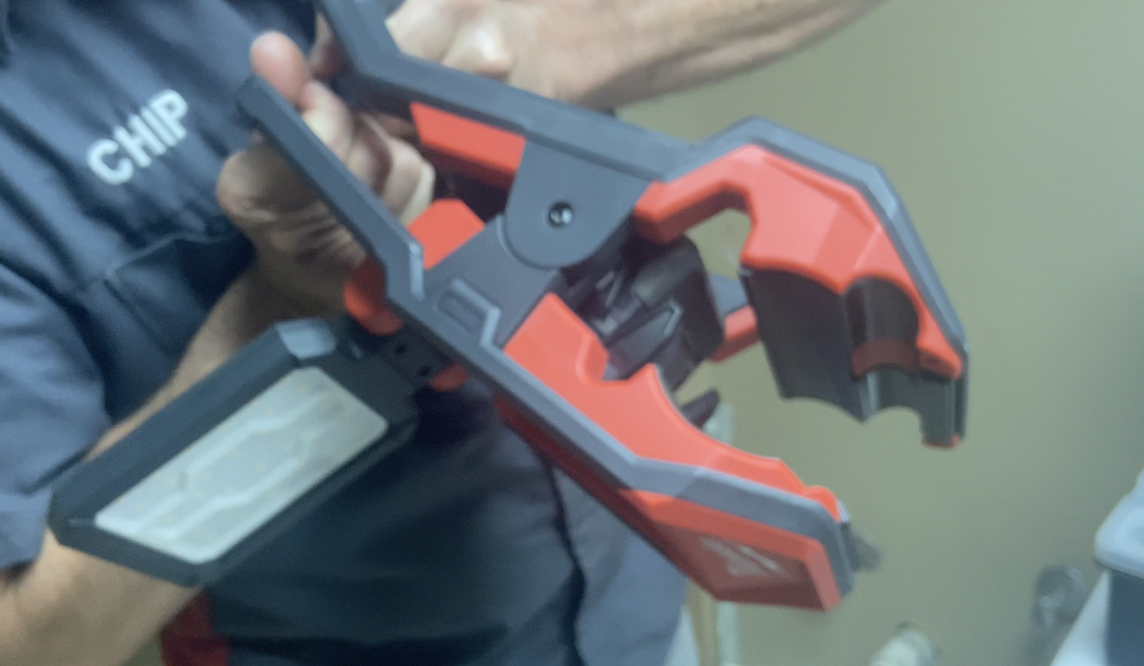 Milwaukee M-18 Floodlight Clamp