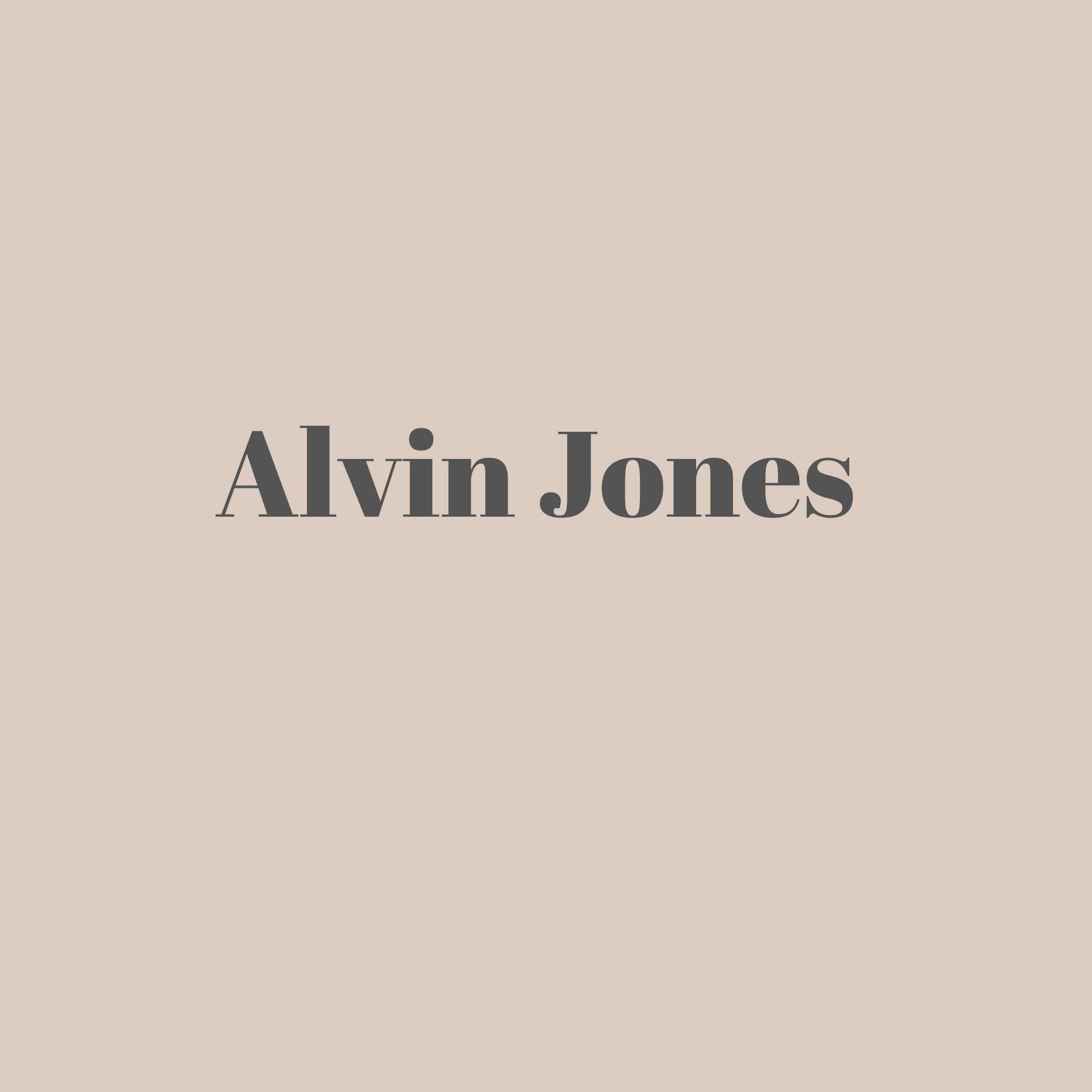 Alvin Jones 