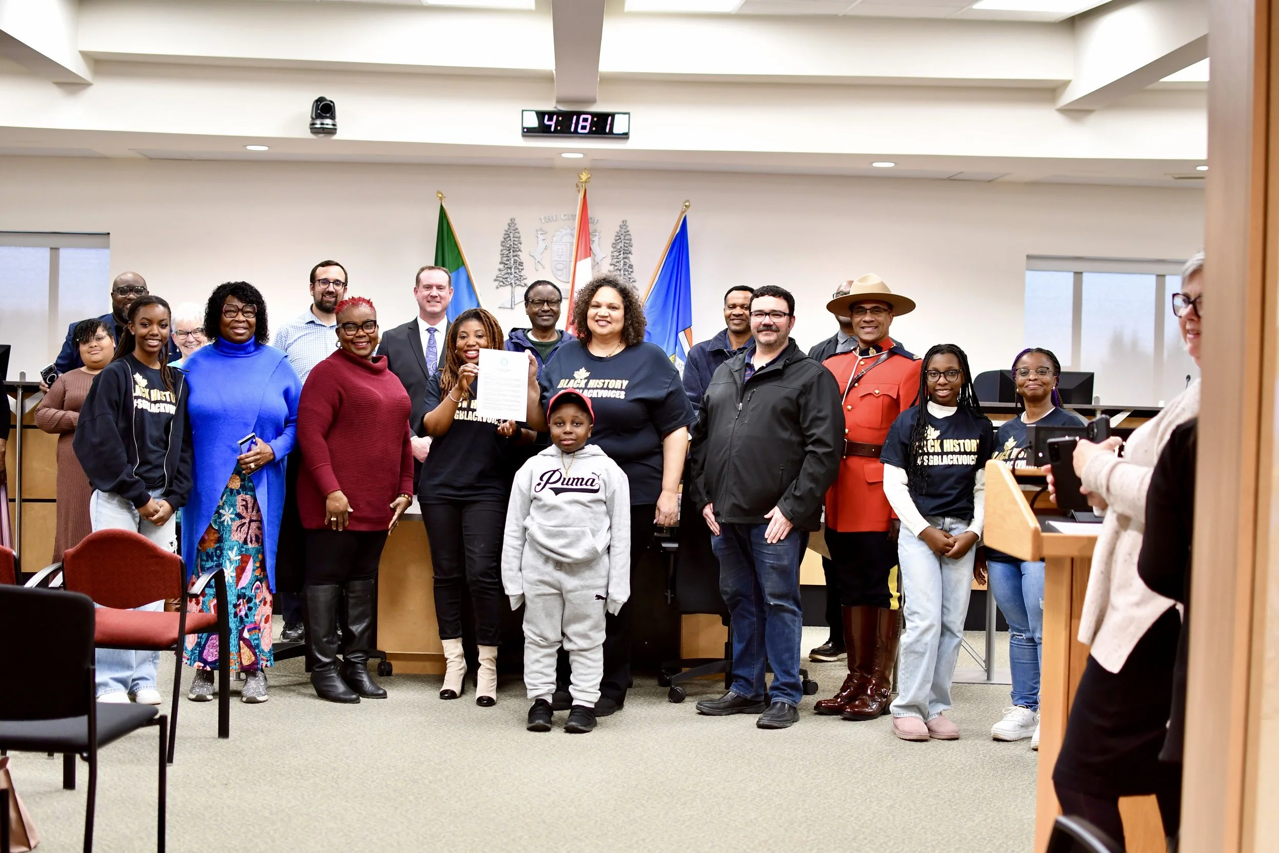B.L.A.C.K.S. Parkland and Africentric Arts Lead Spruce Grove’s First Public Black History Month Proclamation Ceremony
