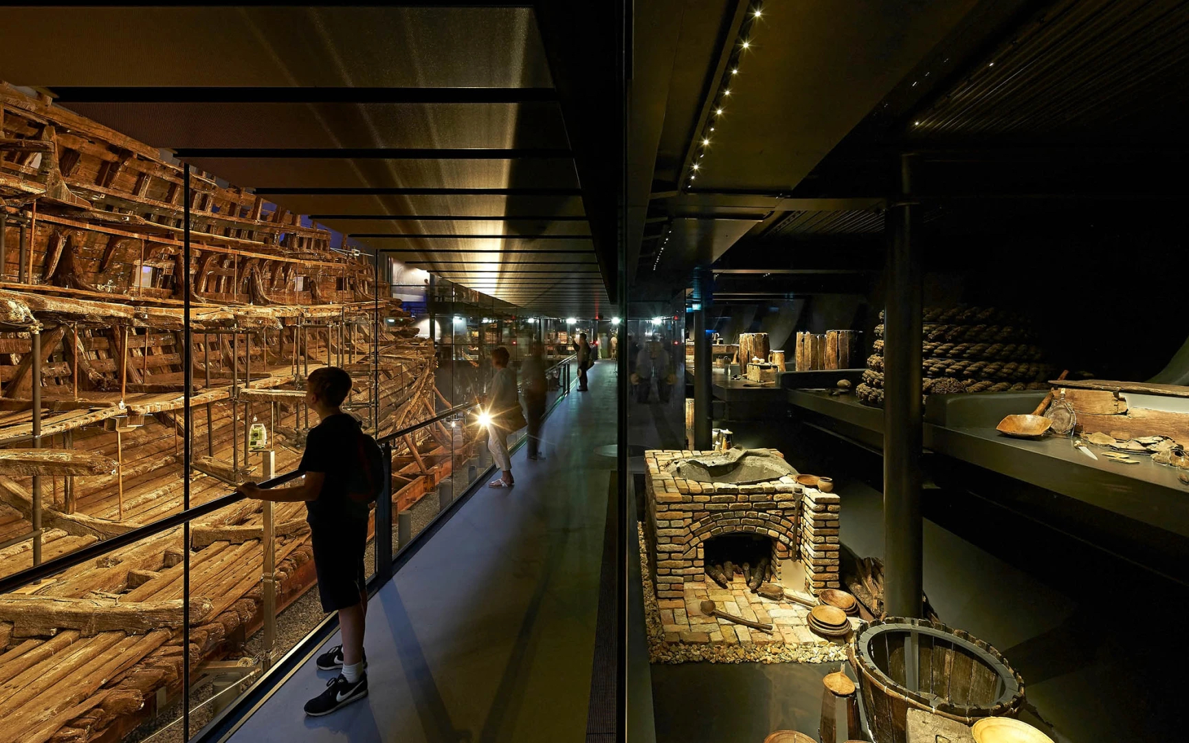  The Mary Rose Museum.  Reuniting the ship with its artefacts for the first time since it sank before the eyes of King Henry VIII in 1545. 
