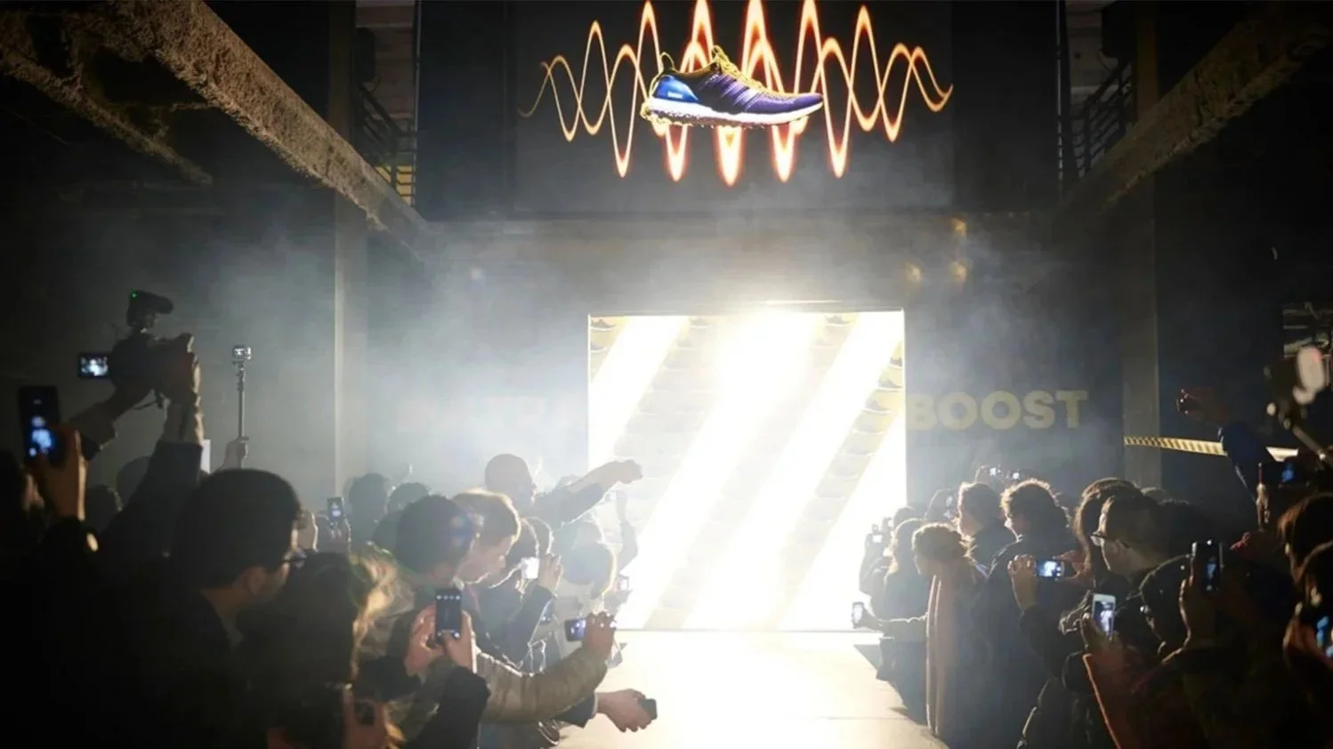   How can you create a running revolution?   adidas were to launch what was to become one of the most iconic sneaker releases of the last 20 years. The task -  to design, create and produce a game-changing event in New York to tell the story of the g