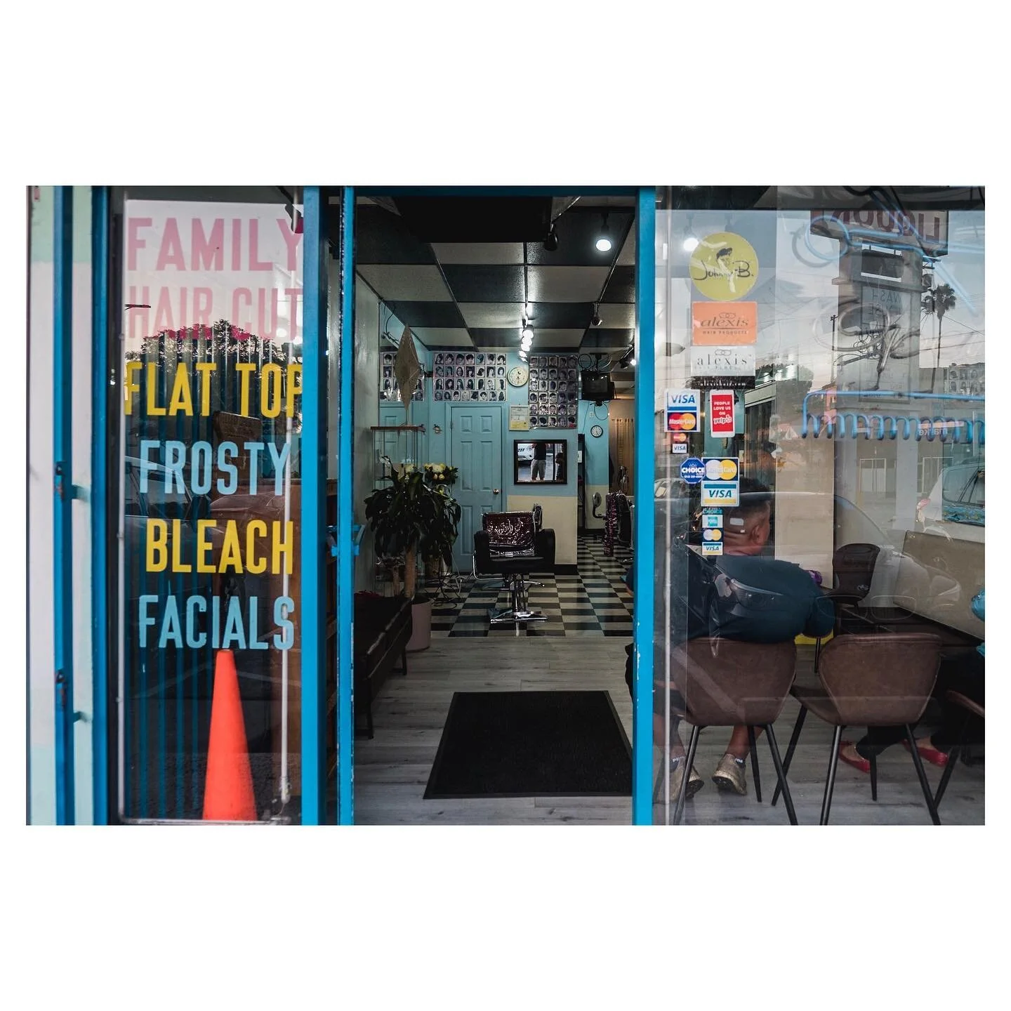 Family Haircut, Flat Top, Frosty, Bleach, Facials &bull; Los Angeles, 2019 &bull;