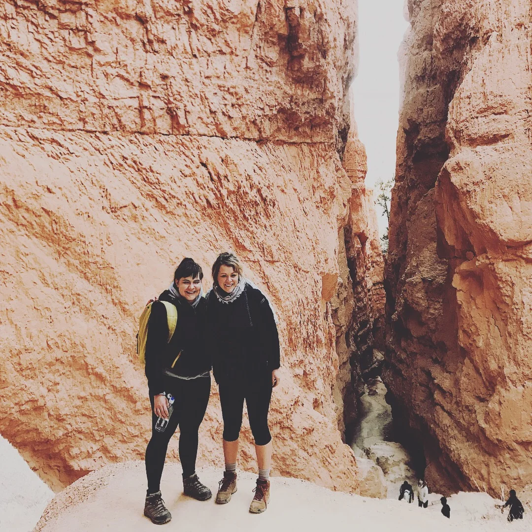 We ascended some steep but gorgeous steps at Bryce Canyon National Park.