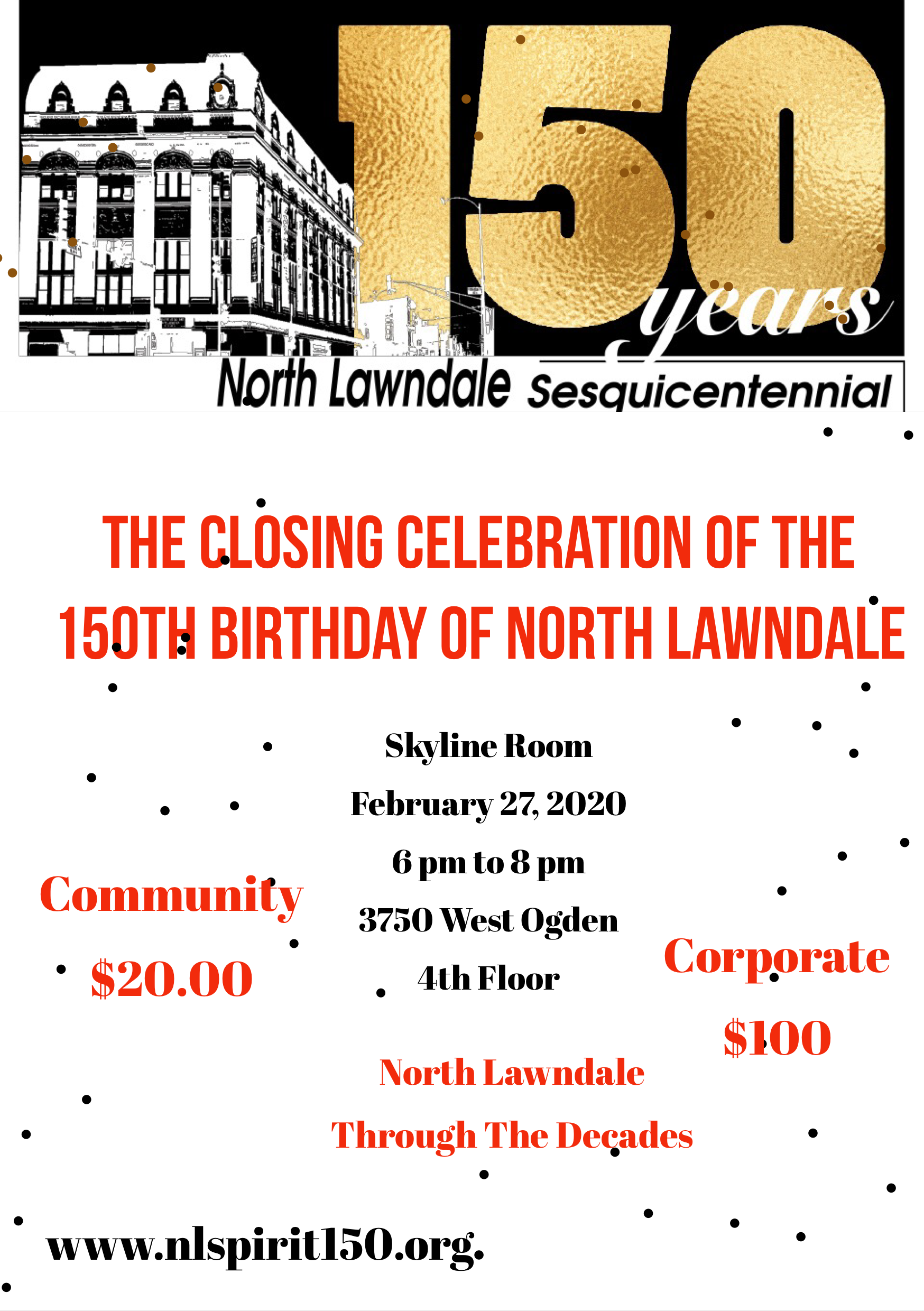 The Closing Celebration of the 150th Birthday of North Lawndale