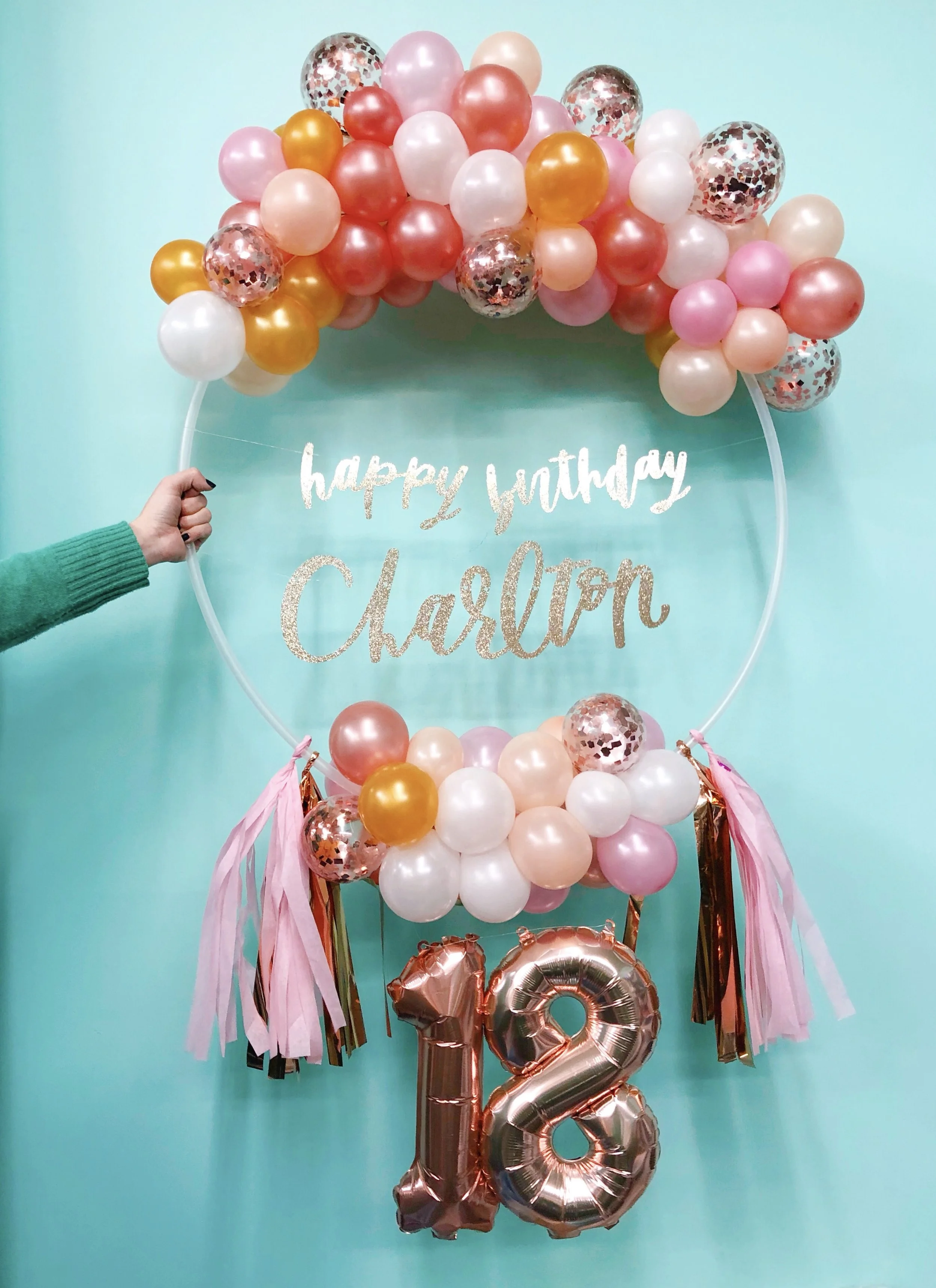 vroom_vroom_balloon_wreath_18_birthday_pink_confetti.jpg