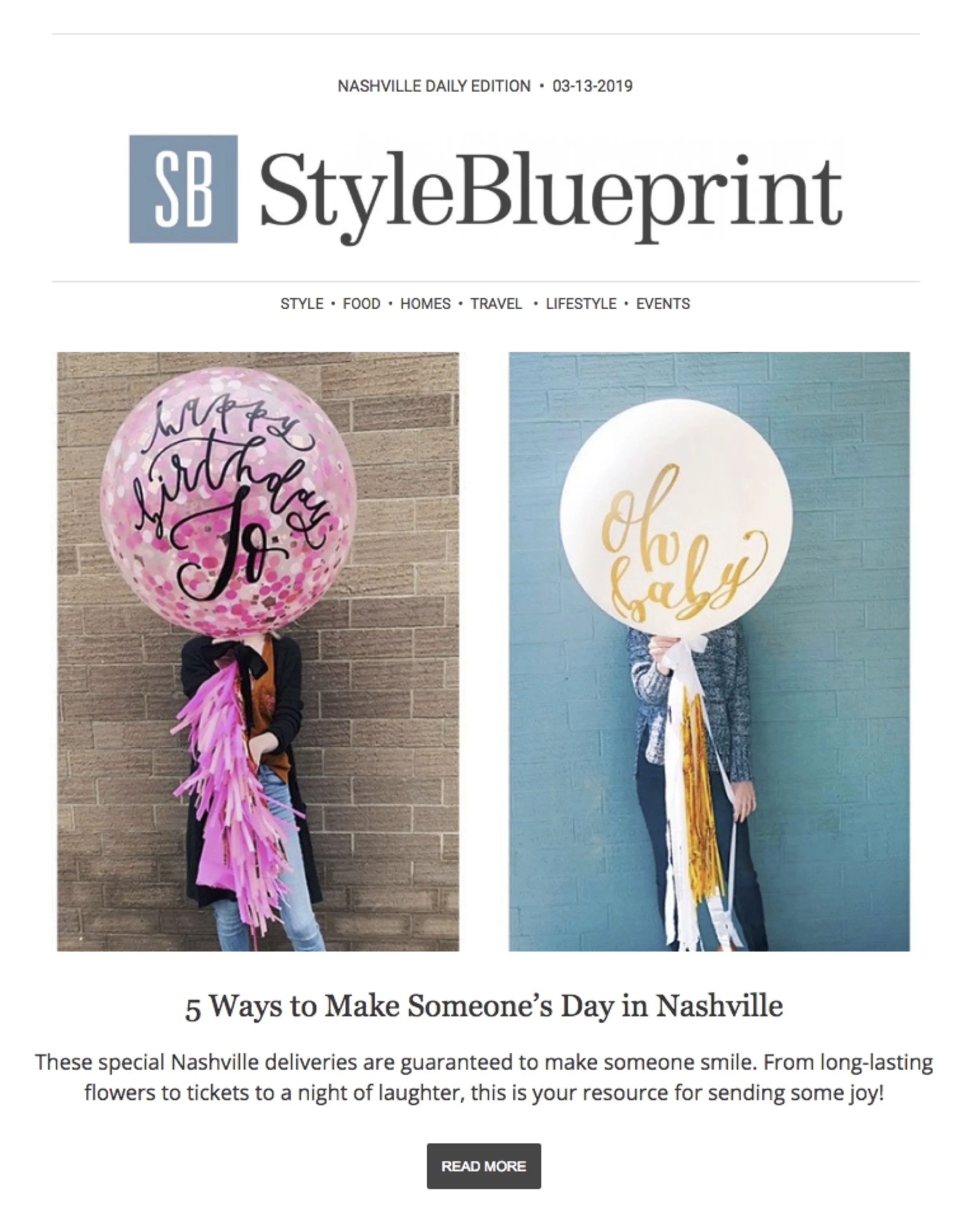STYLEBLUEPRINT NEWSLETTER 13 MARCH 2019 vroom vroom balloon.jpg