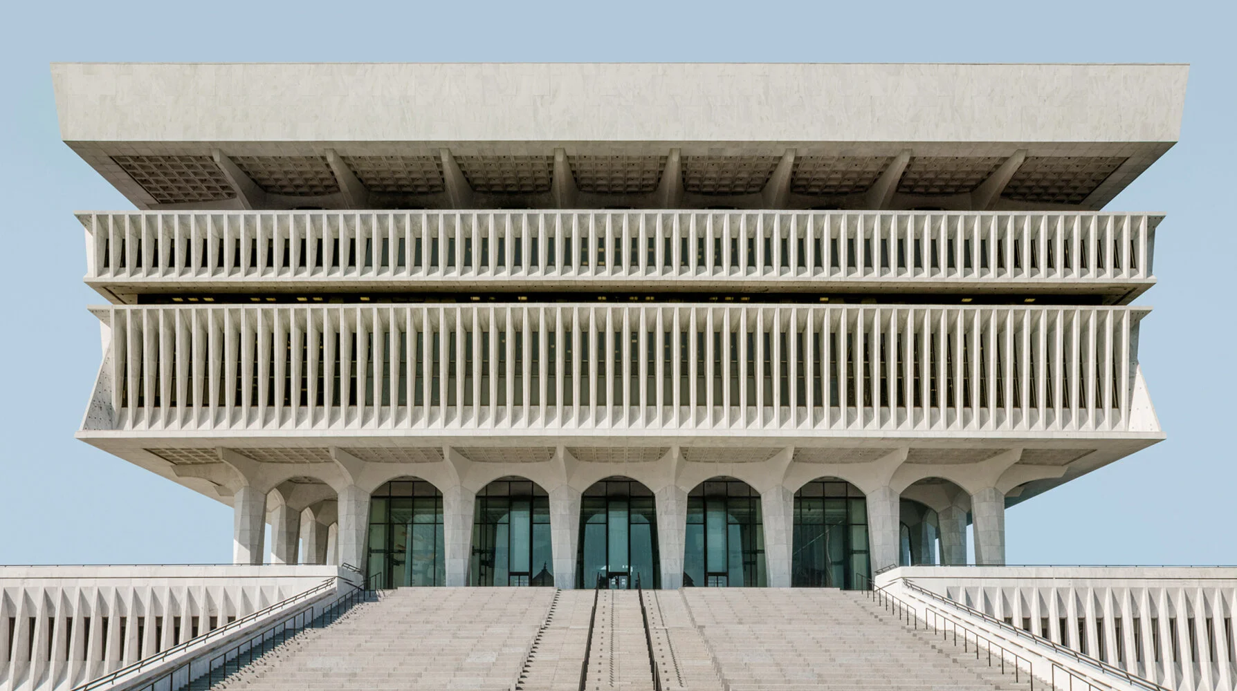 New York State Cultural Education Center Albany, NY Arch. Harrison & Abromovitz