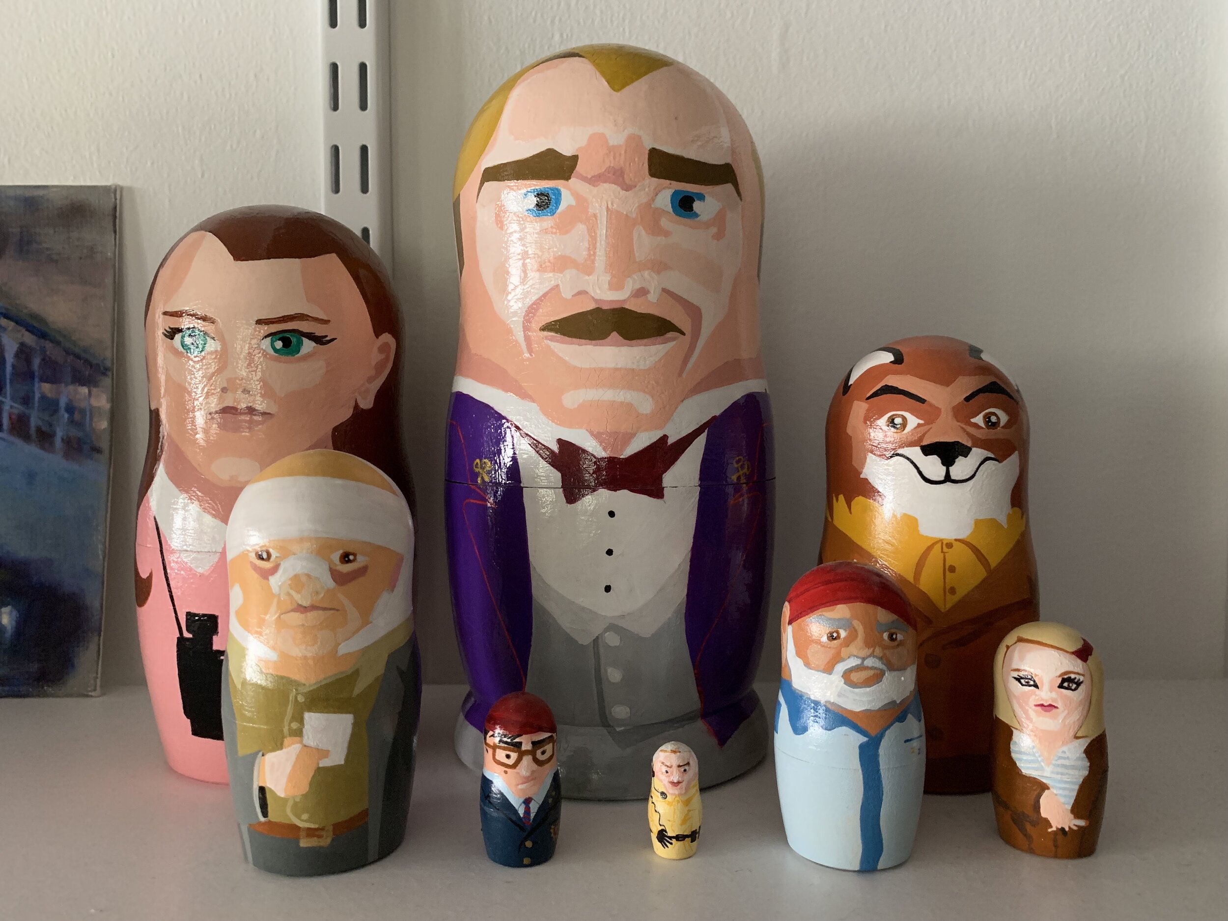 Nesting Dolls- Wes Anderson