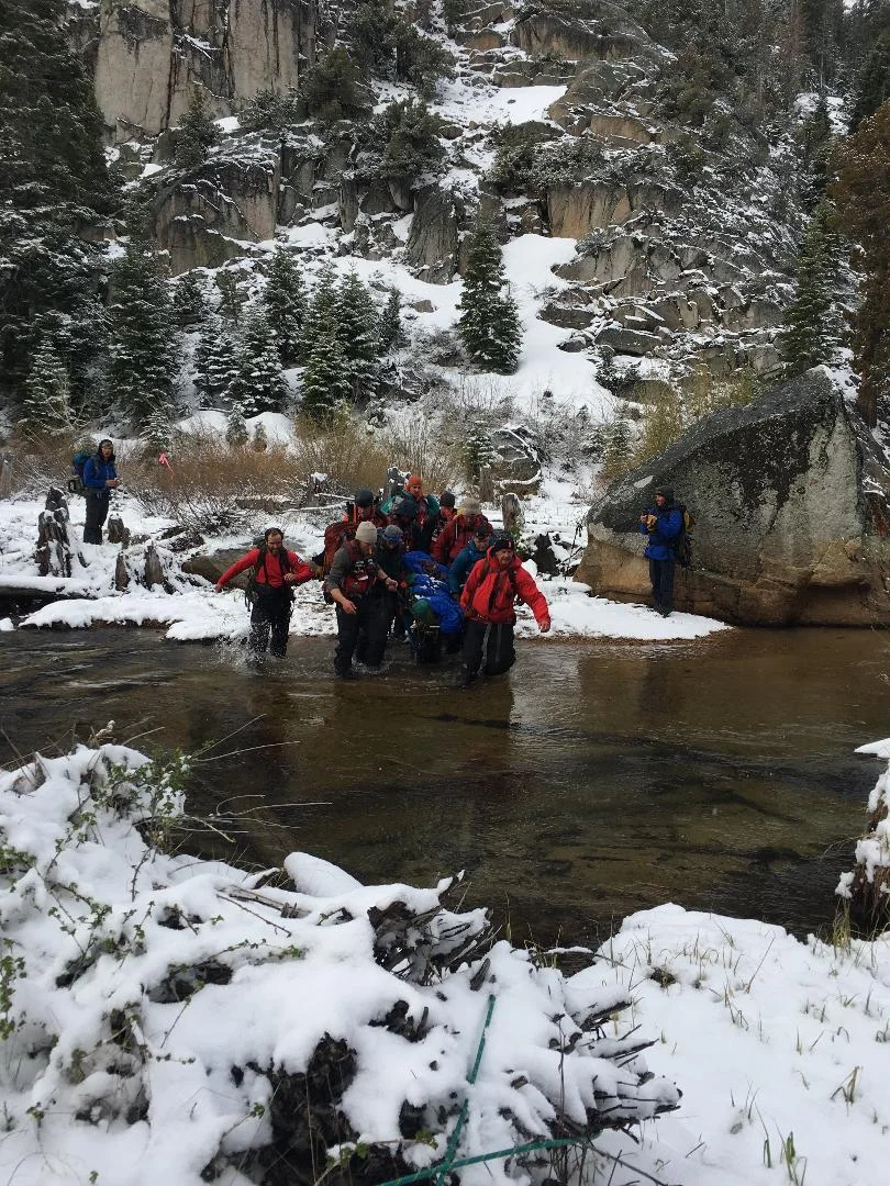 Refreshing creek crossing. Image by Mitchell Quiring